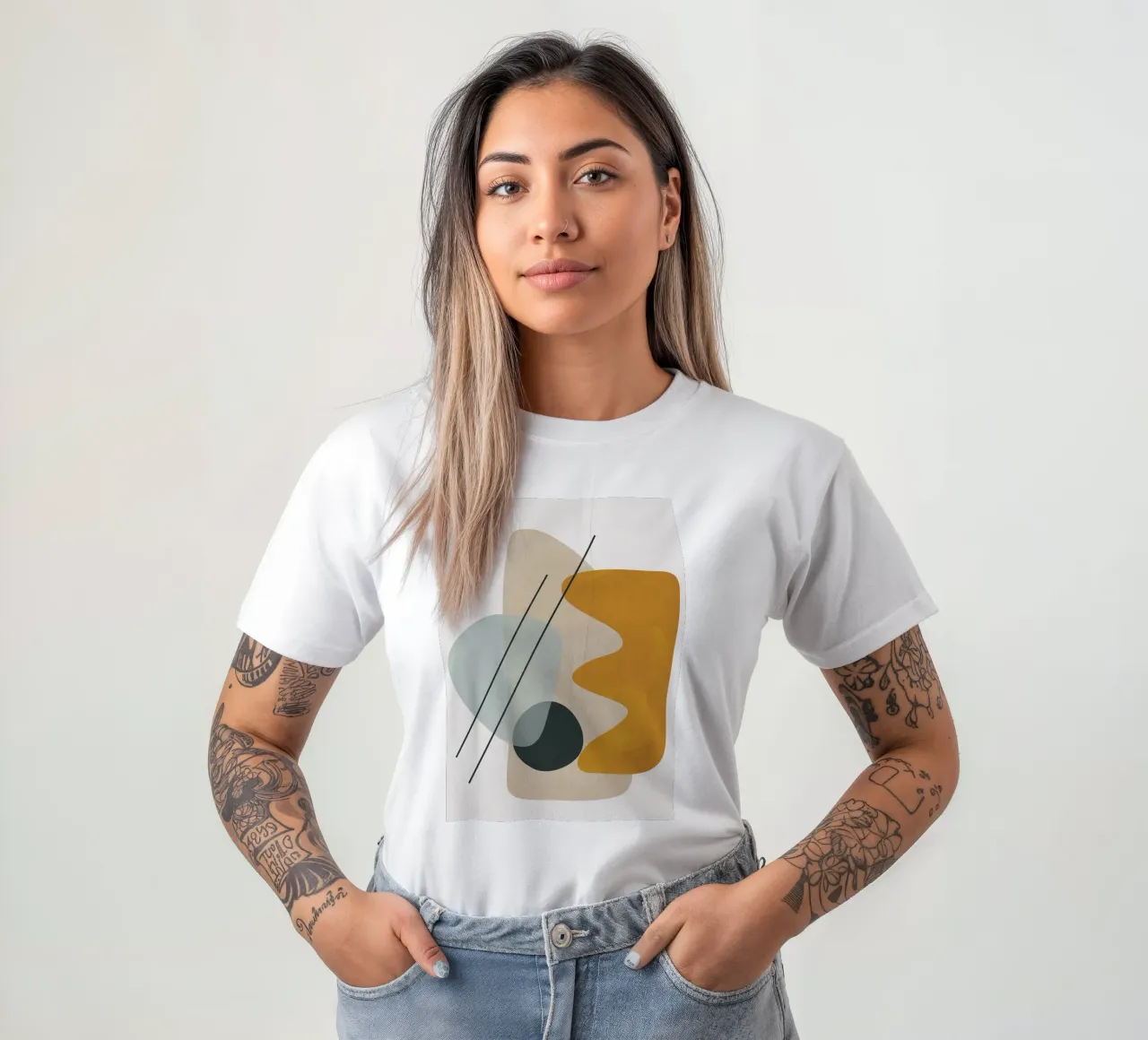 Abstract Shapes No.1 camiseta de cityart
