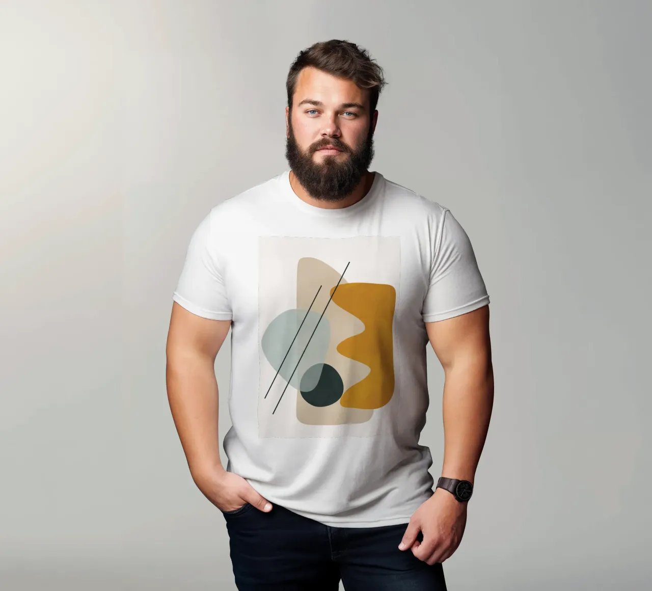 Abstract Shapes No.1 t-shirt da cityart