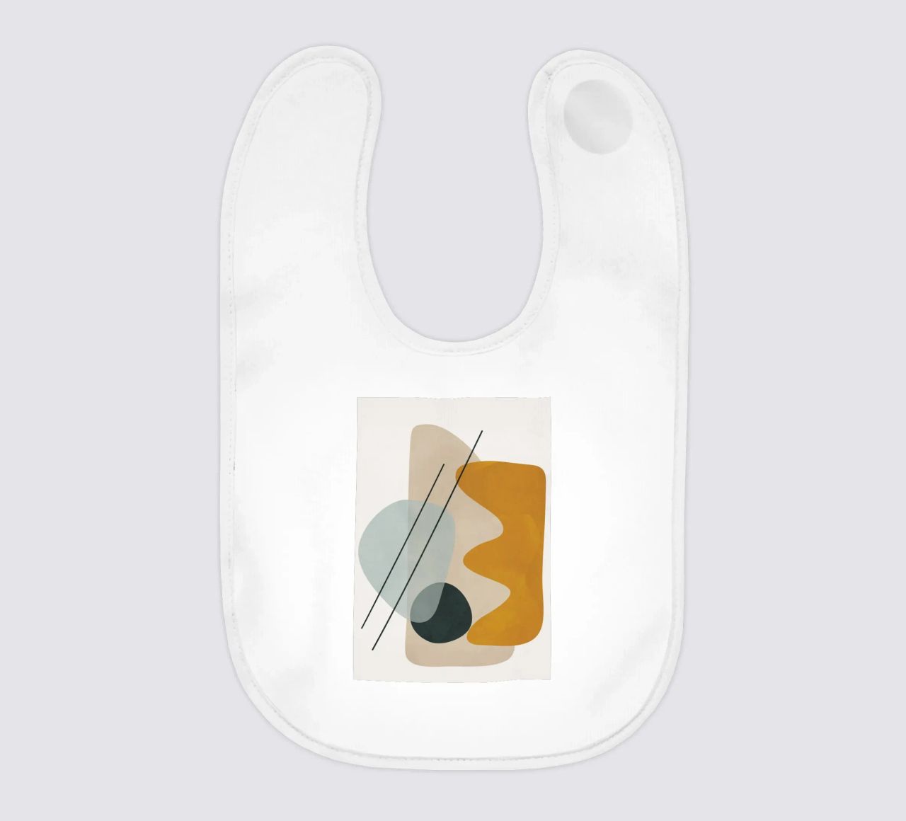 Abstract Shapes No.1 bavaglino da cityart