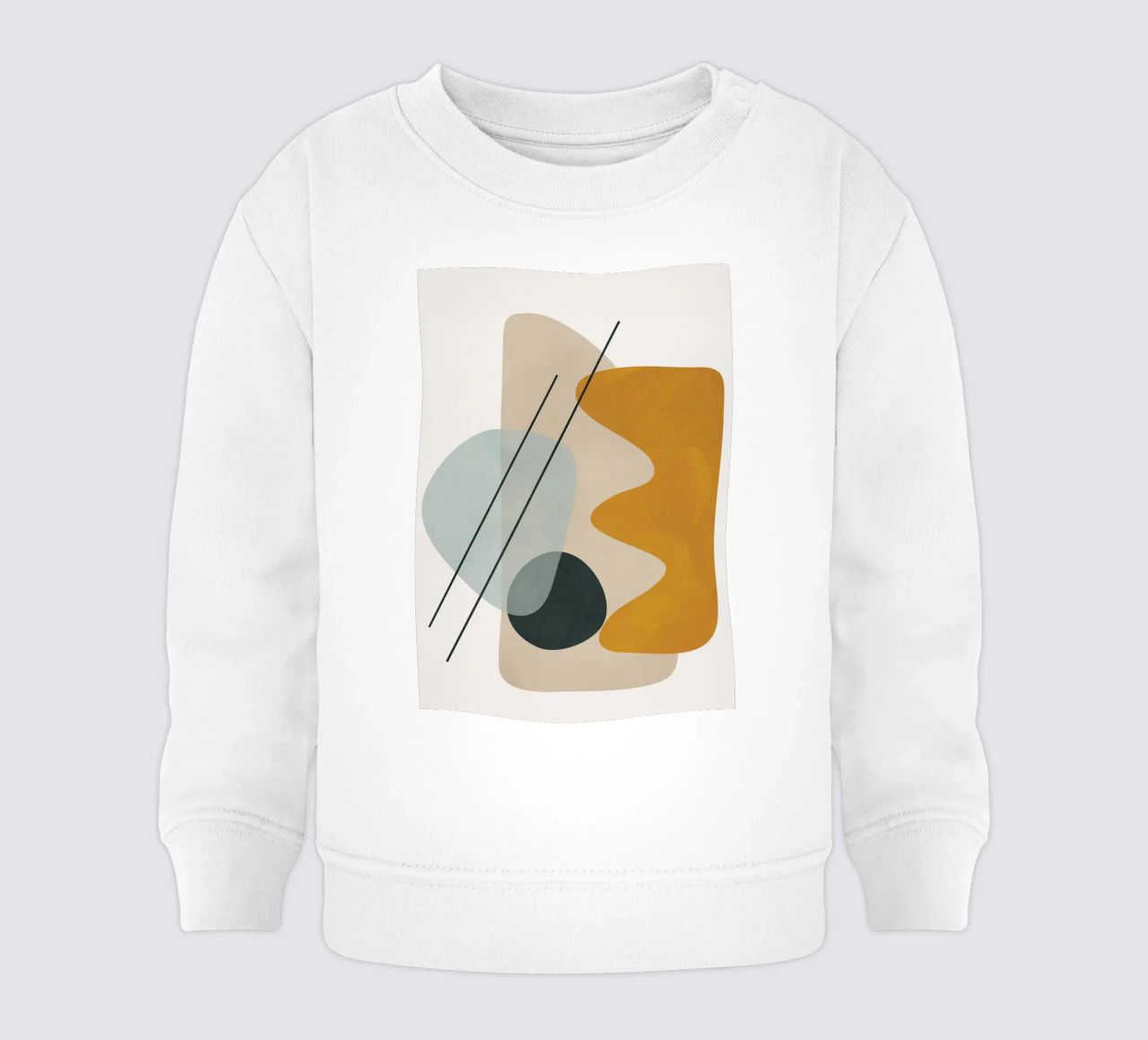 Abstract Shapes No.1 felpa neonato da cityart