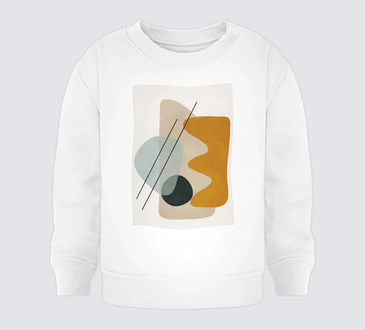 Abstract Shapes No.1 felpa neonato da cityart