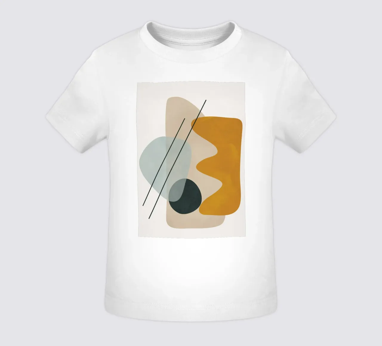 Abstract Shapes No.1 maglietta neonato da cityart
