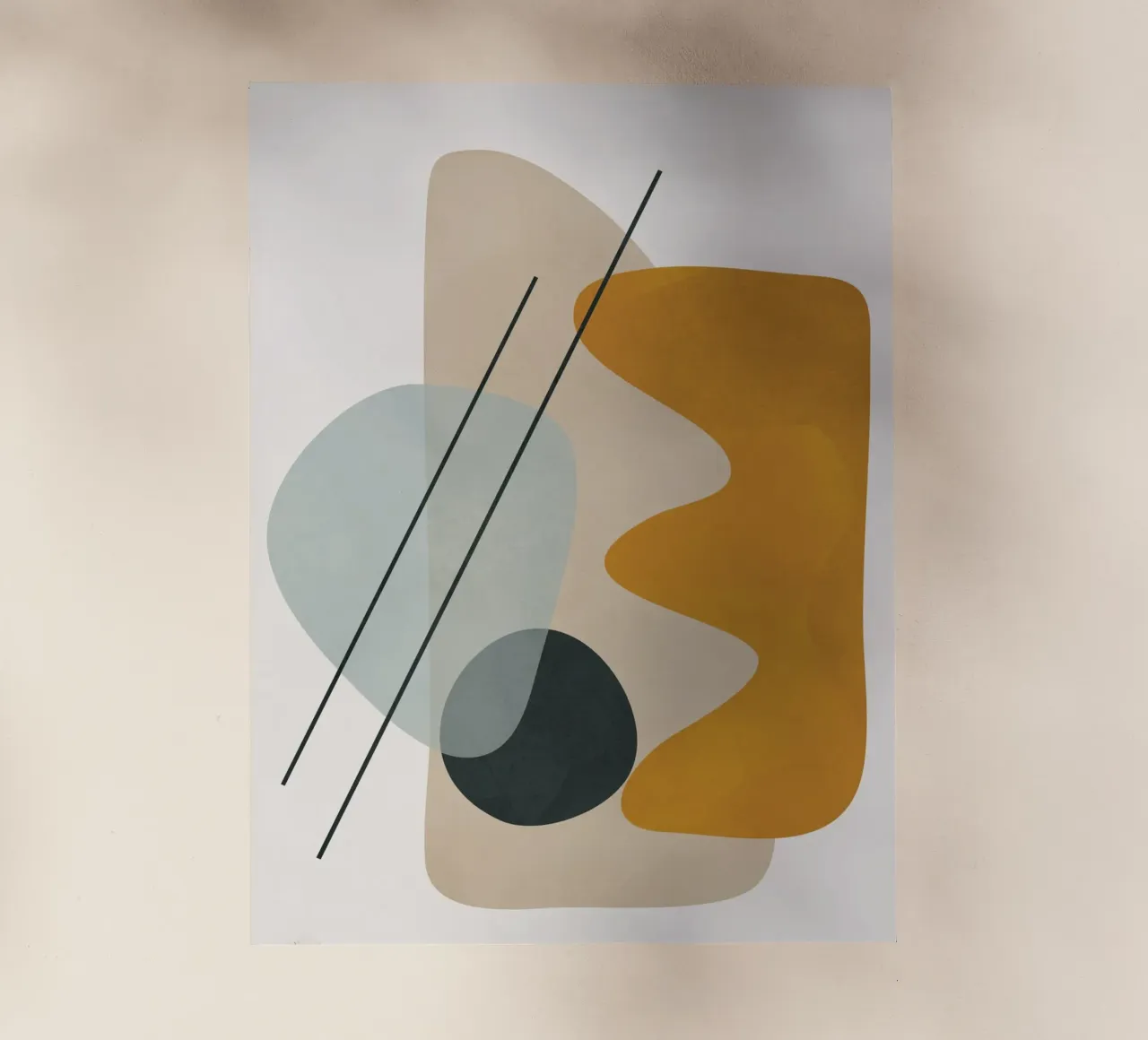 Abstract Shapes No.1 pellicola backlit da cityart