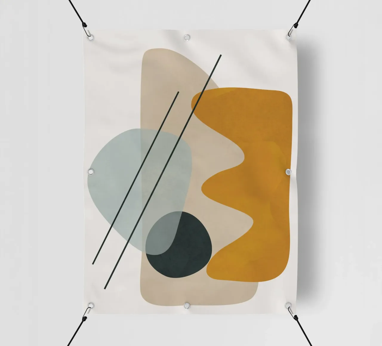 Abstract Shapes No.1 telo in pvc da cityart