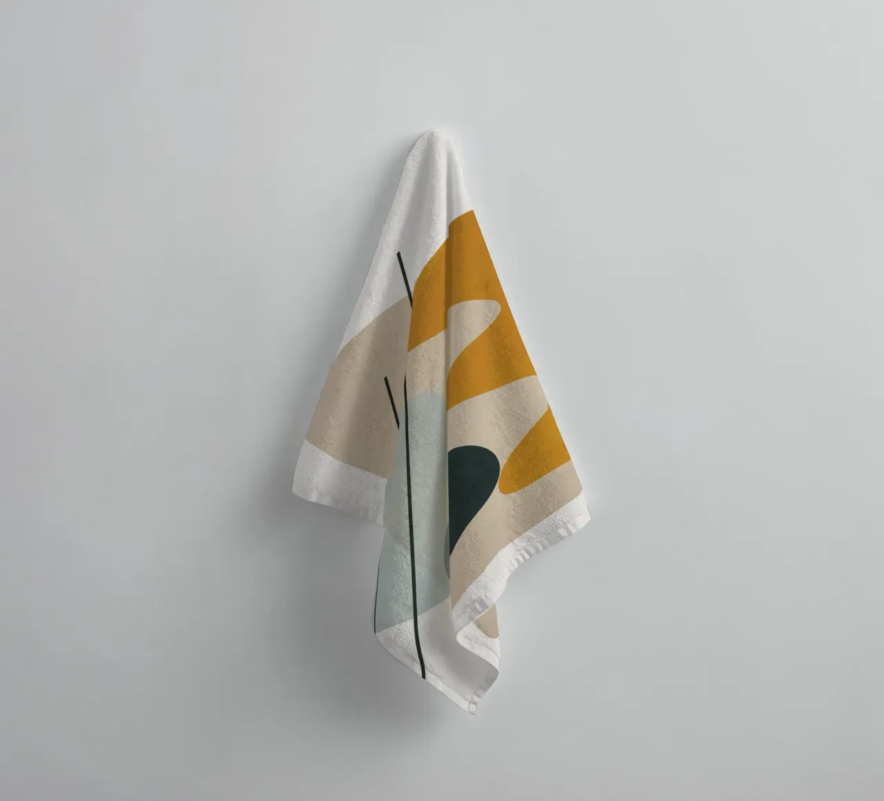 Abstract Shapes No.1 asciugamano da bagno da cityart