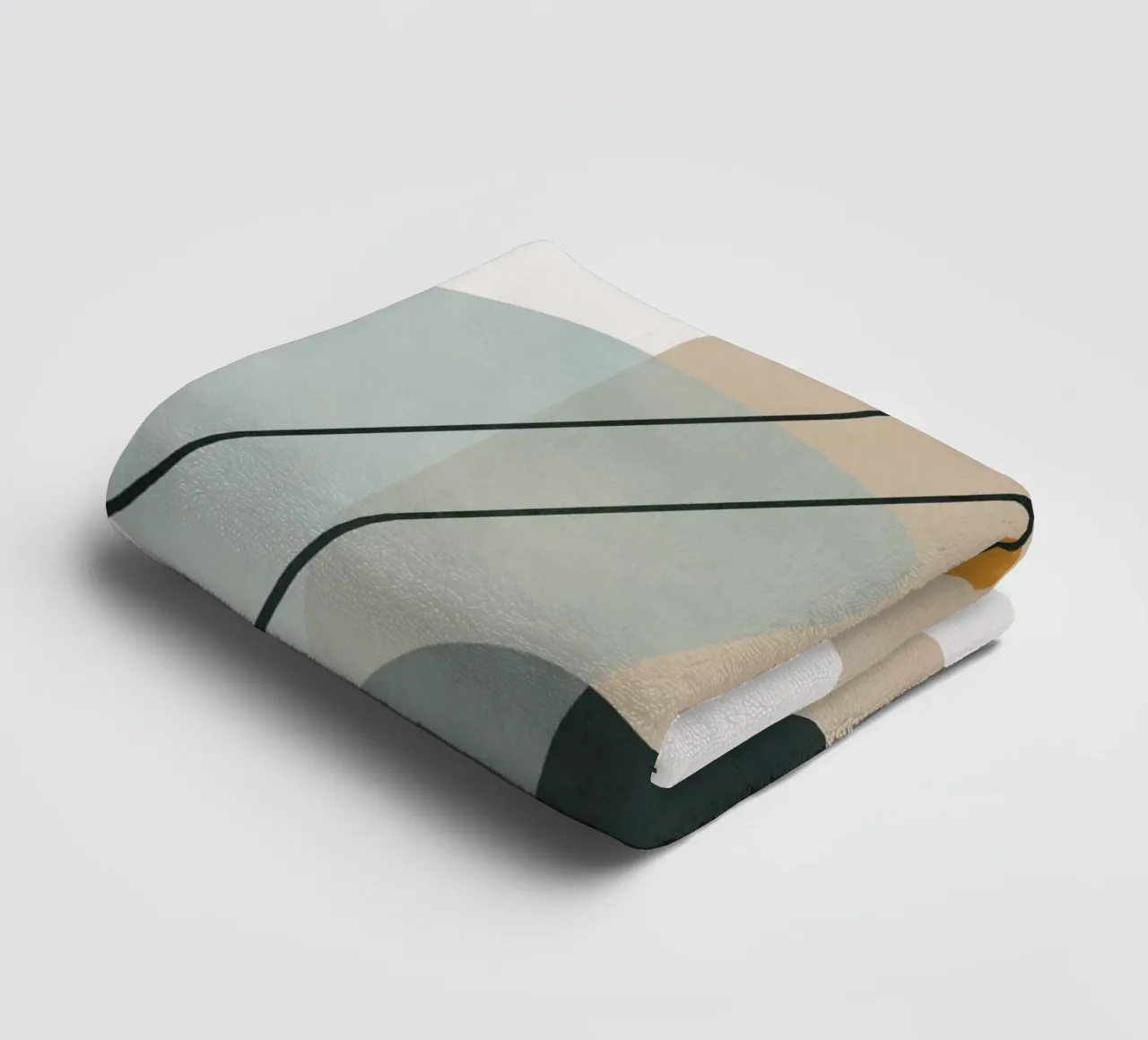 Abstract Shapes No.1 asciugamano da bagno da cityart