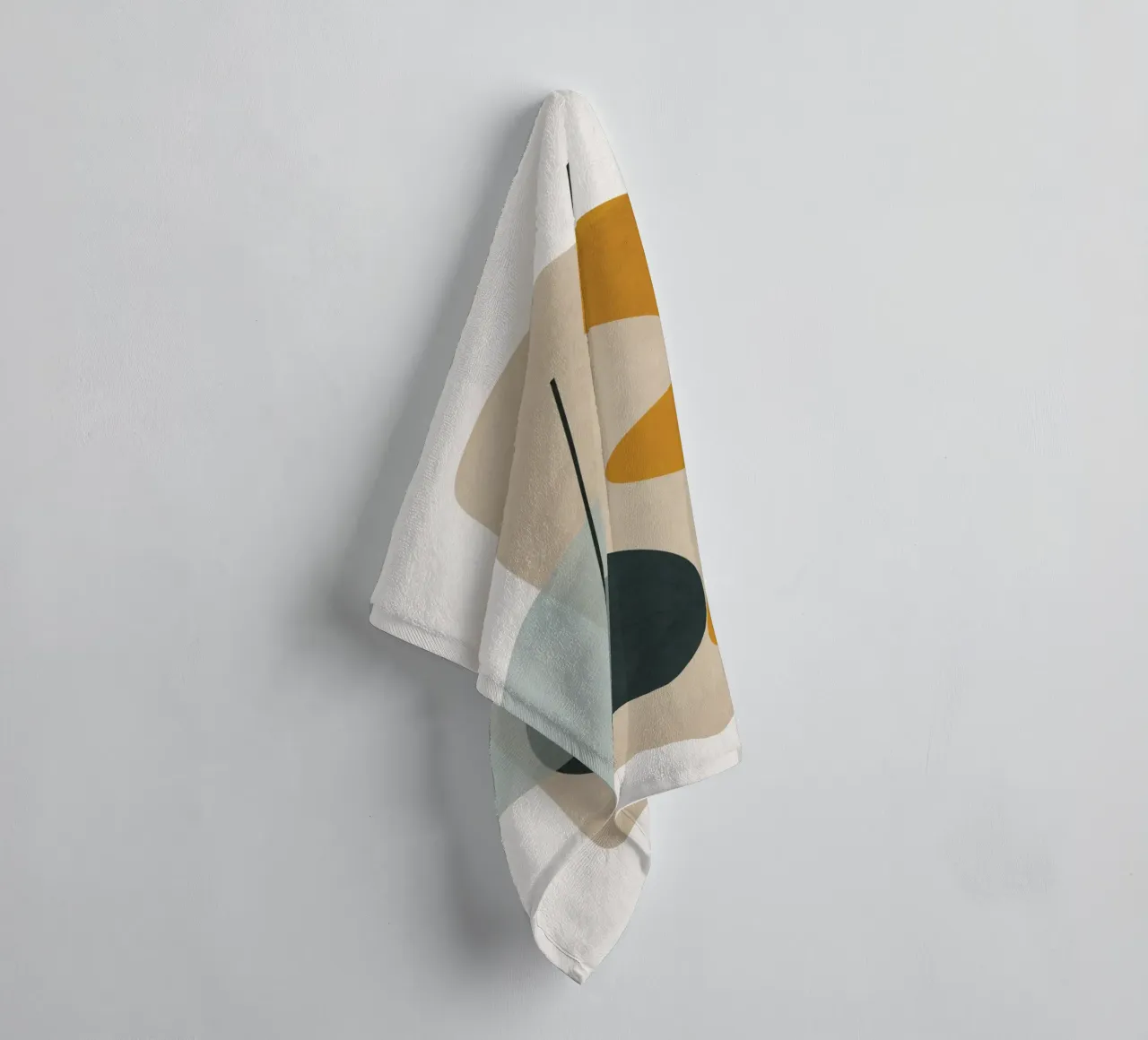 Abstract Shapes No.1 asciugamano da bagno da cityart