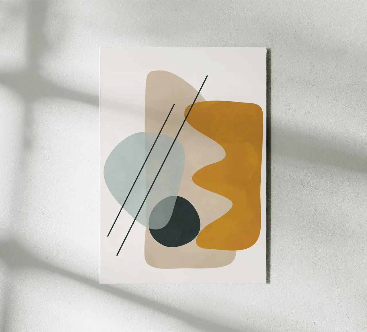 Abstract Shapes No.1 pannello forex da cityart