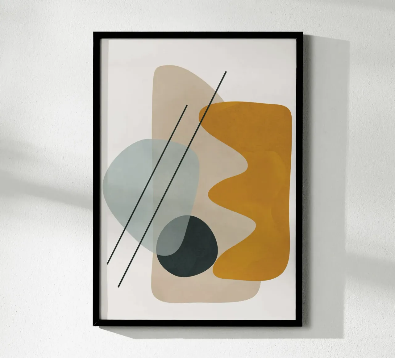 Abstract Shapes No.1 poster da cityart