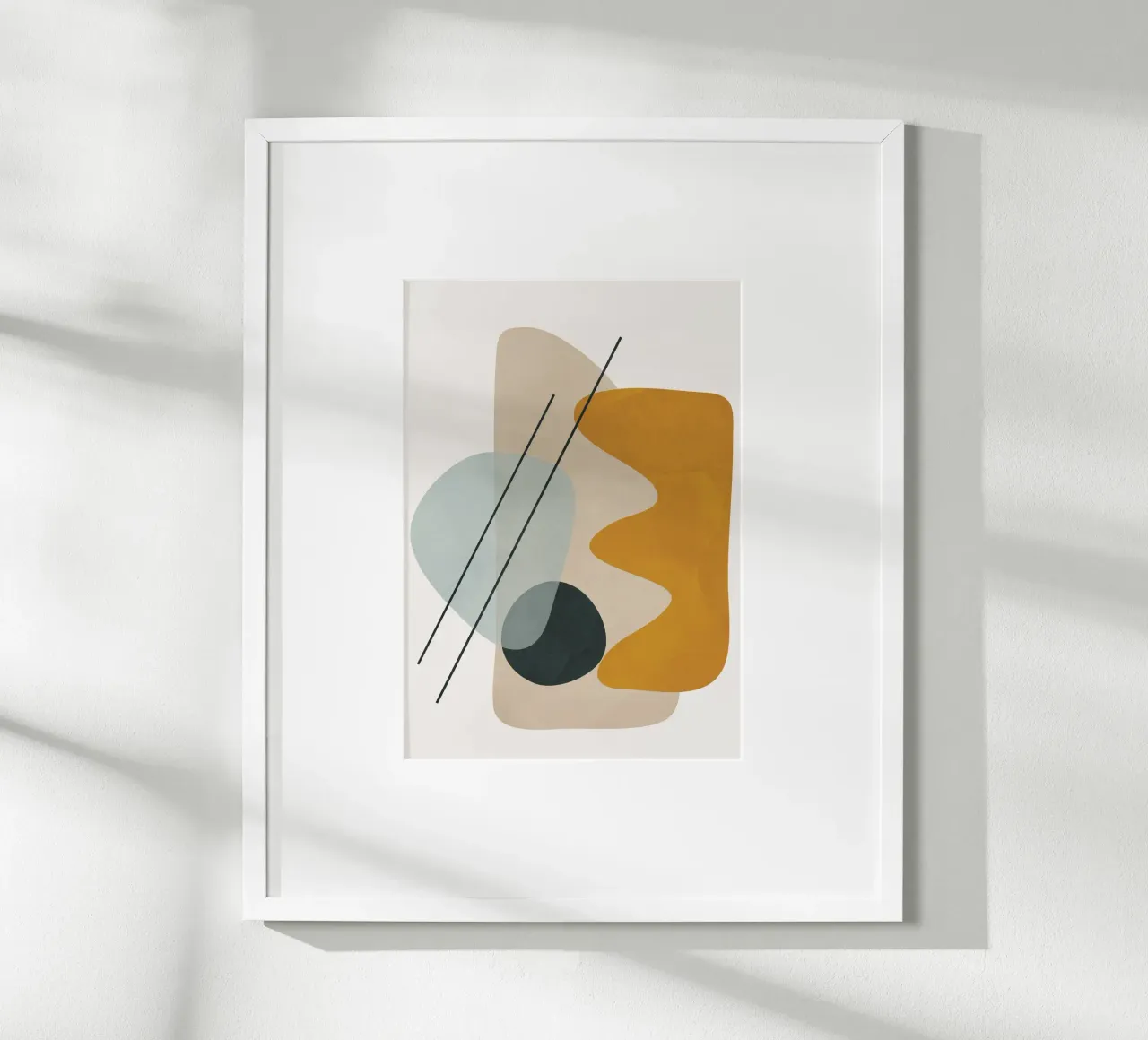 Abstract Shapes No.1 poster da cityart