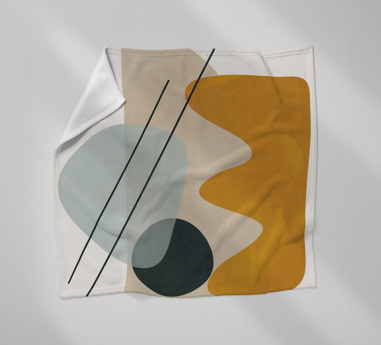 Abstract Shapes No.1 coperta in pile da cityart