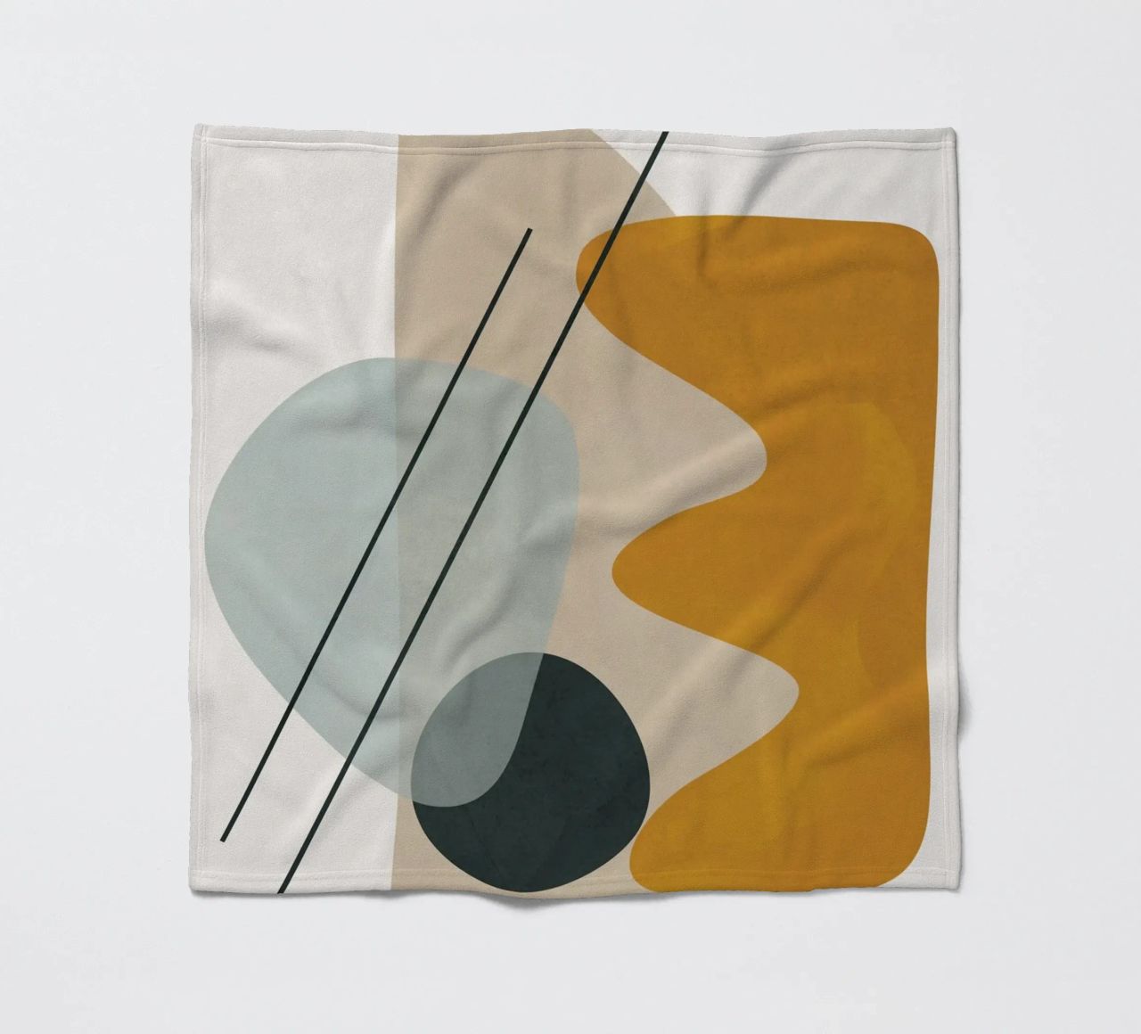 Abstract Shapes No.1 coperta in pile da cityart