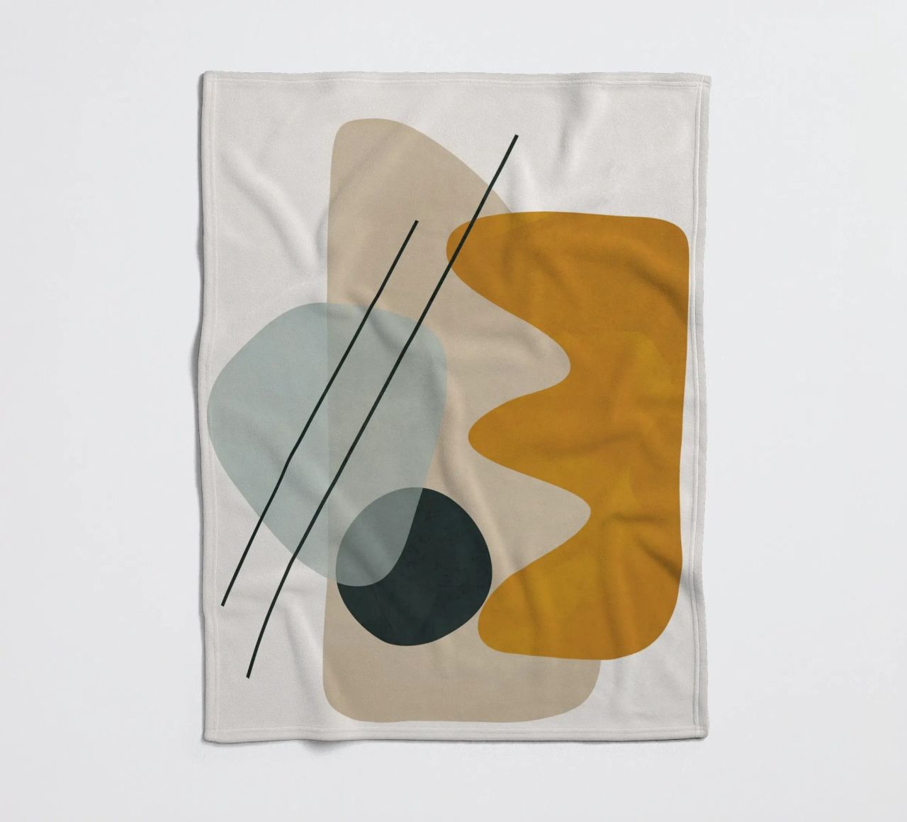 Abstract Shapes No.1 coperta in pile da cityart