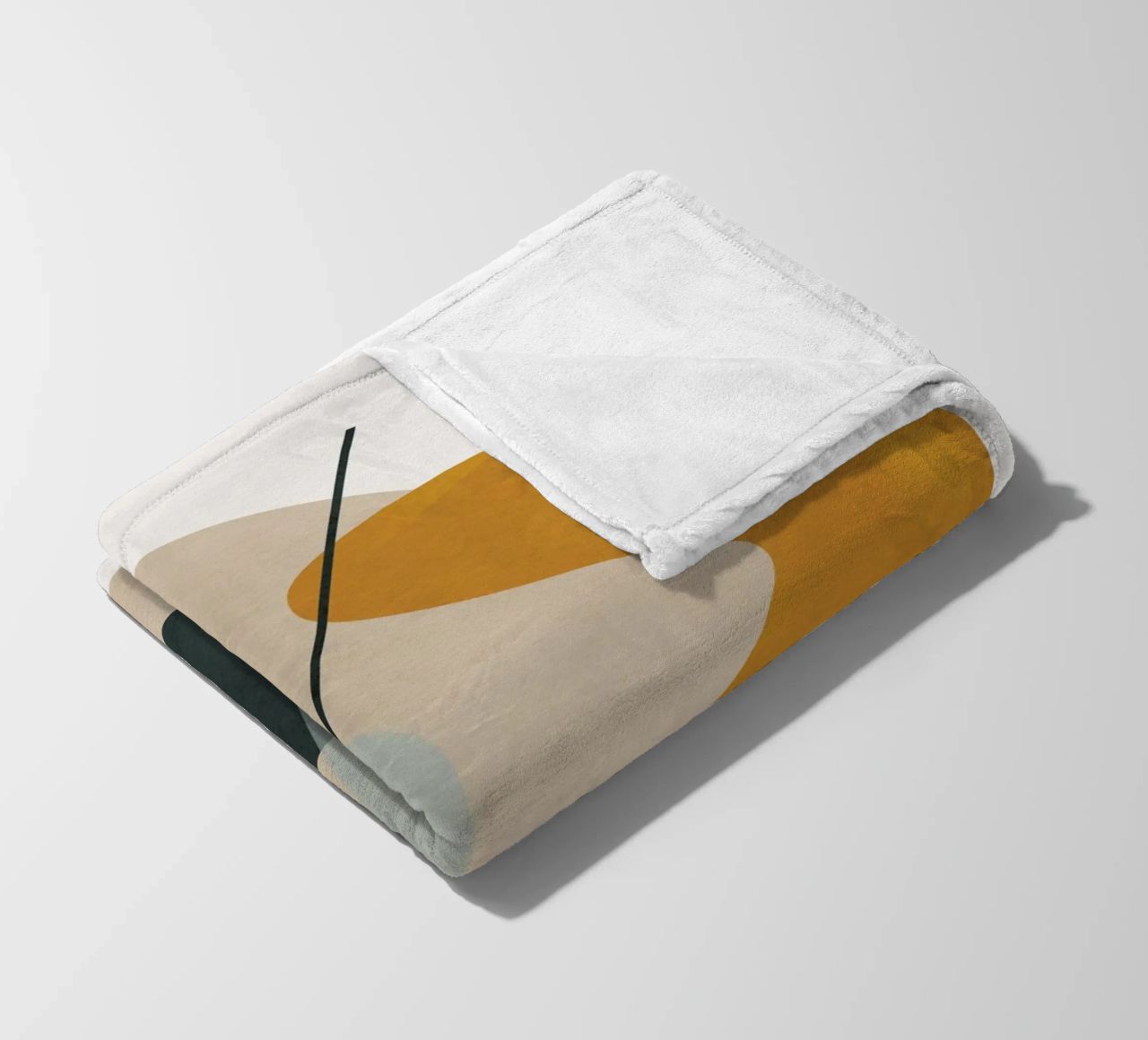 Abstract Shapes No.1 coperta in pile da cityart