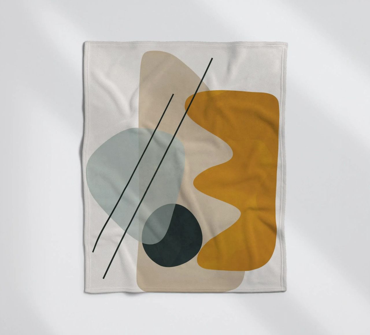 Abstract Shapes No.1 coperta in pile da cityart