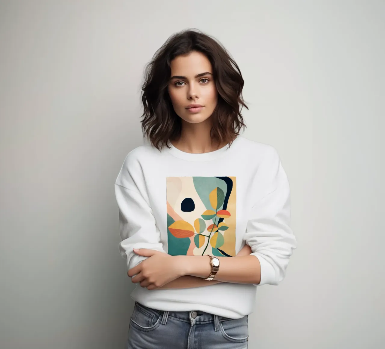 Colorful Branching Out 06 sweatshirt van cityart