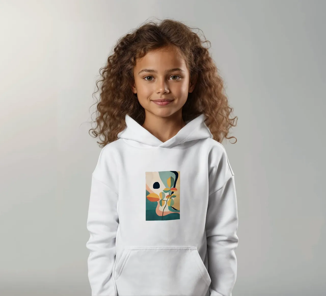 Colorful Branching Out 06 felpa bambino con cappuccio da cityart