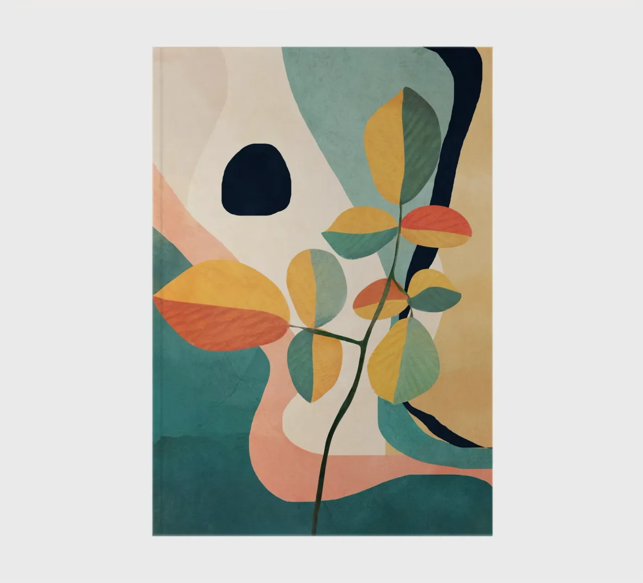Colorful Branching Out 06 notebook by cityart