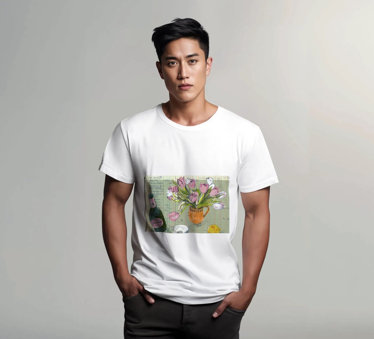 Tulips And Red Fizz t-shirt da Stars Above Us