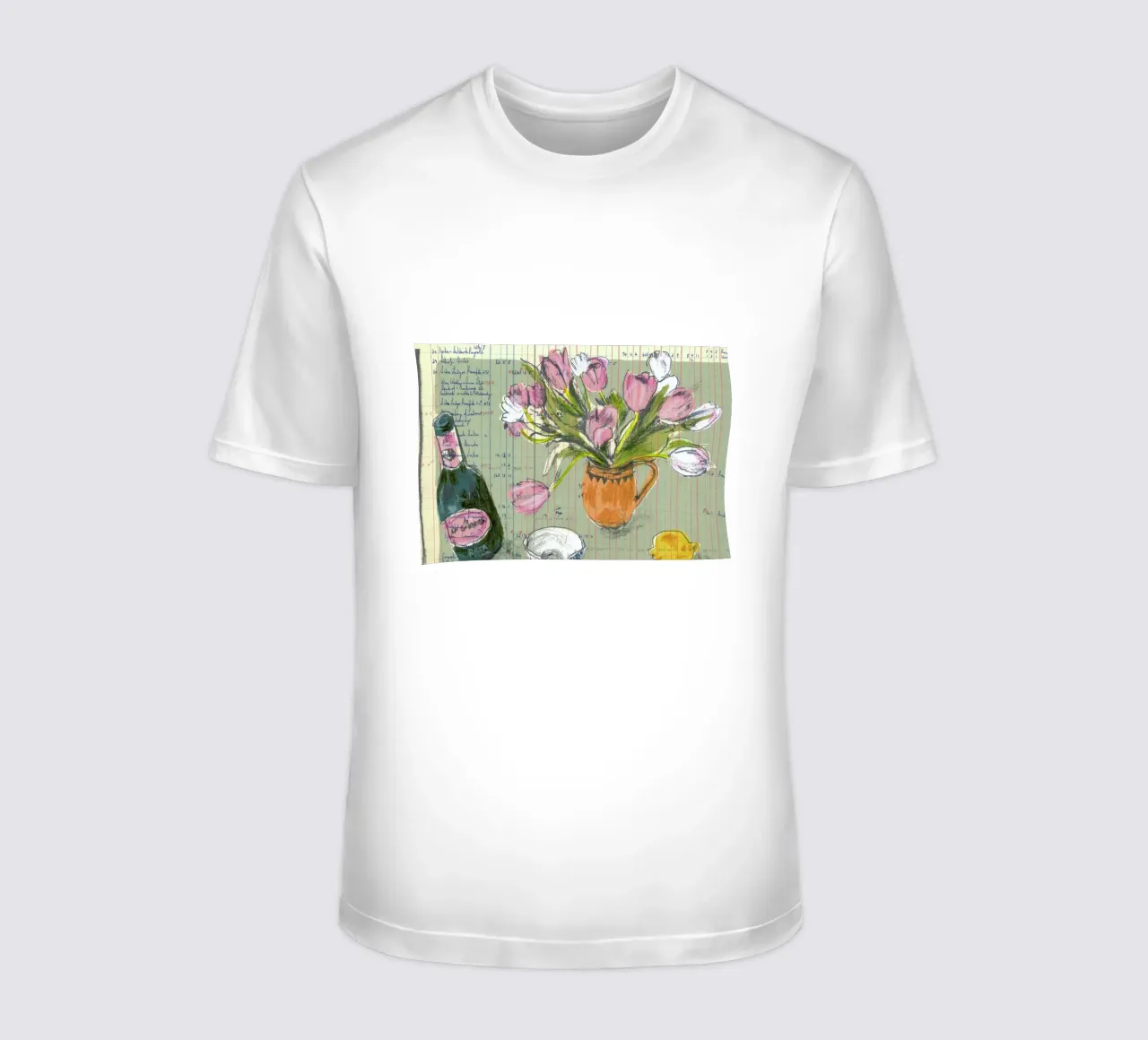 Tulips And Red Fizz t-shirt van Stars Above Us