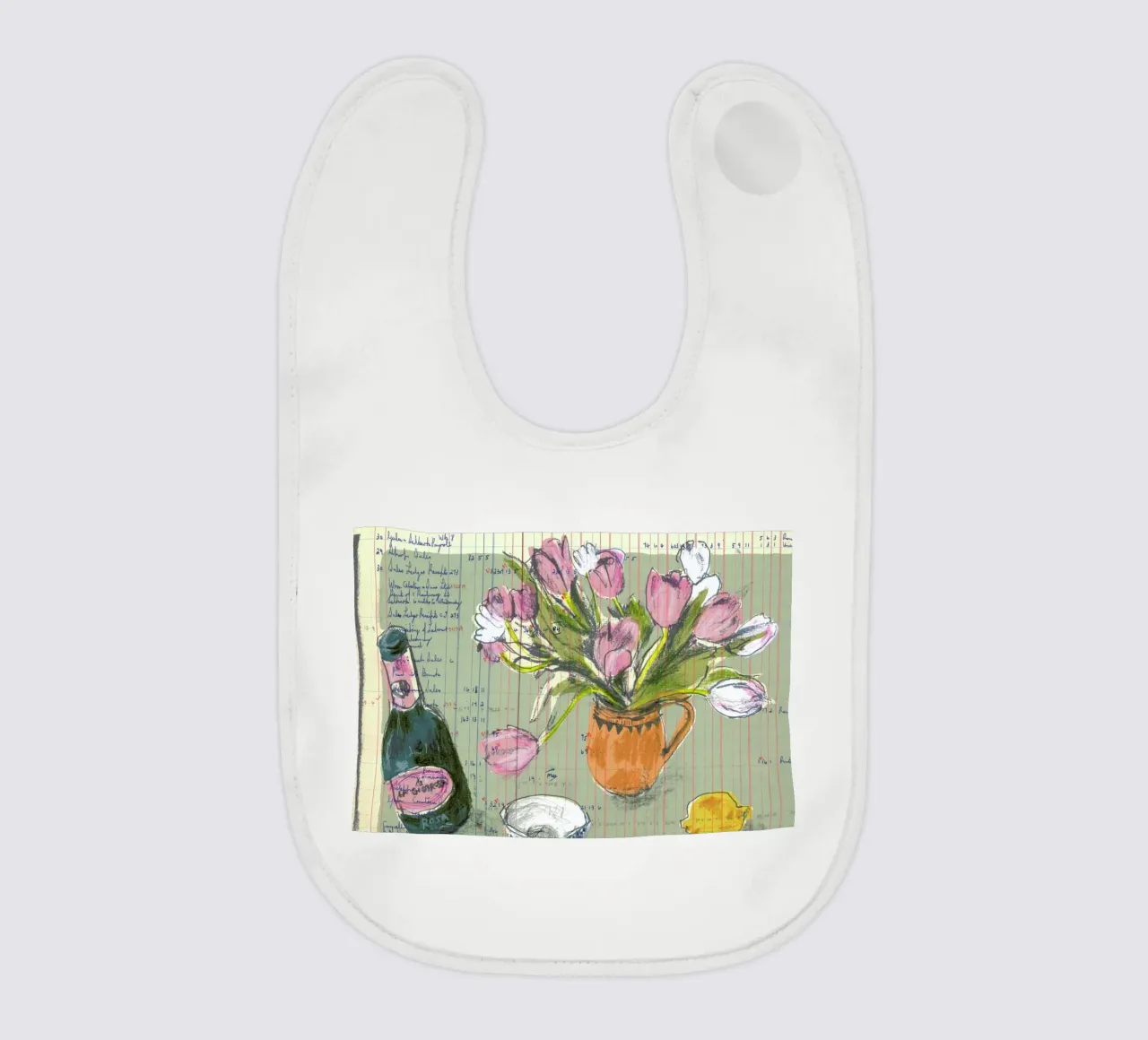 Tulips And Red Fizz bavaglino da Stars Above Us