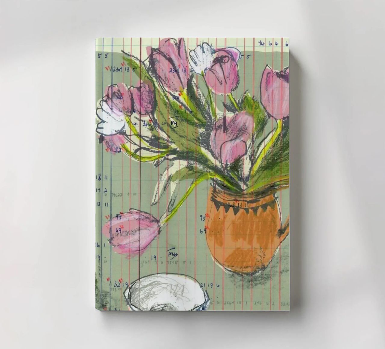 Tulips And Red Fizz notebook by Stars Above Us