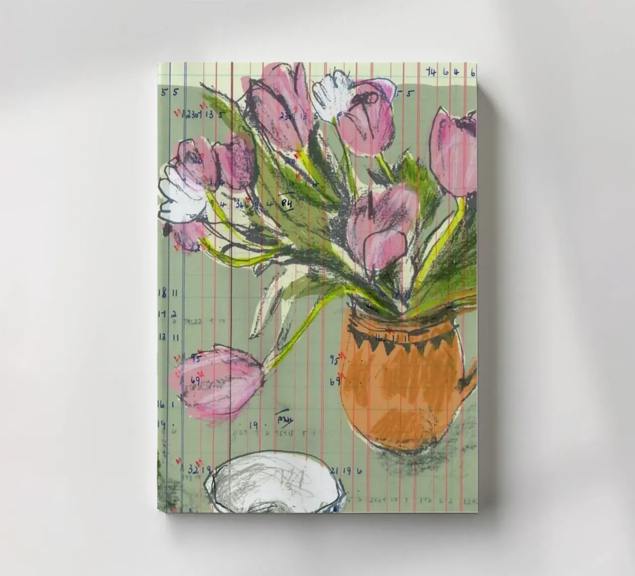 Tulips And Red Fizz Notizbuch von Stars Above Us