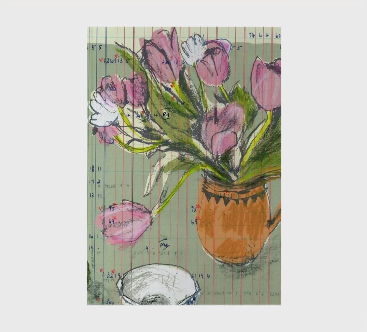 Tulips And Red Fizz notebook by Stars Above Us