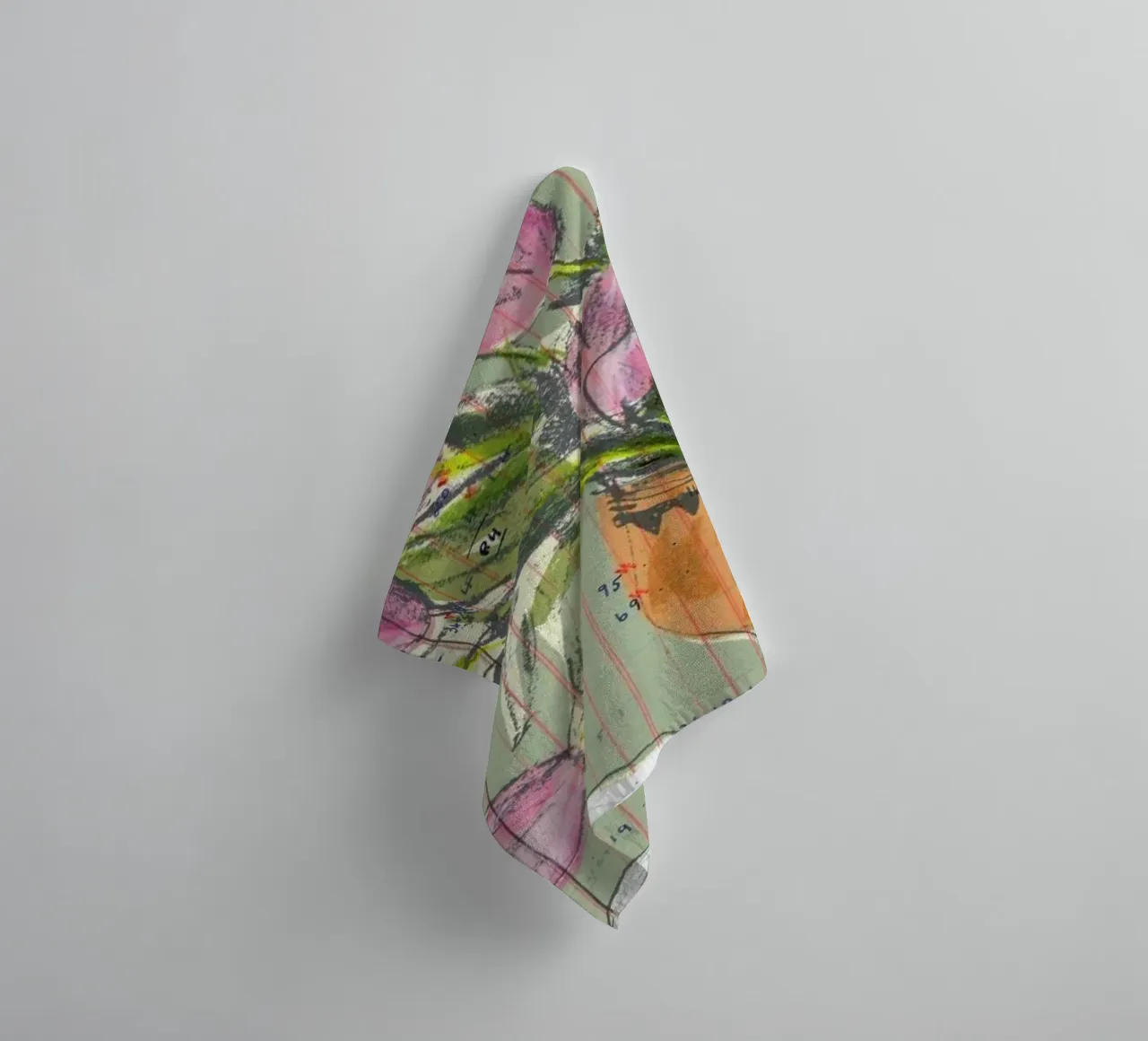 Tulips And Red Fizz asciugamano da bagno da Stars Above Us