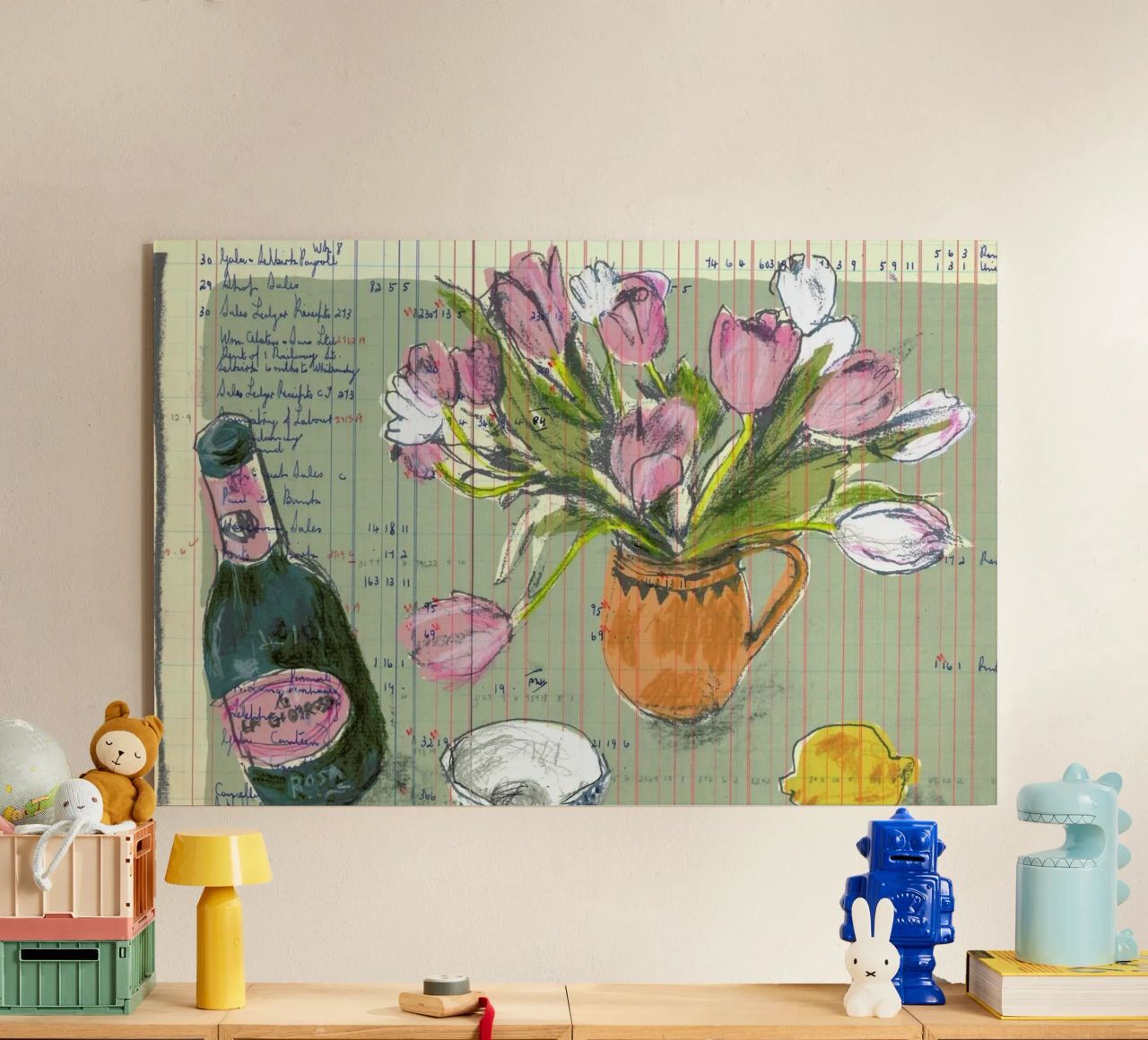 Tulips And Red Fizz plexiglass da Stars Above Us