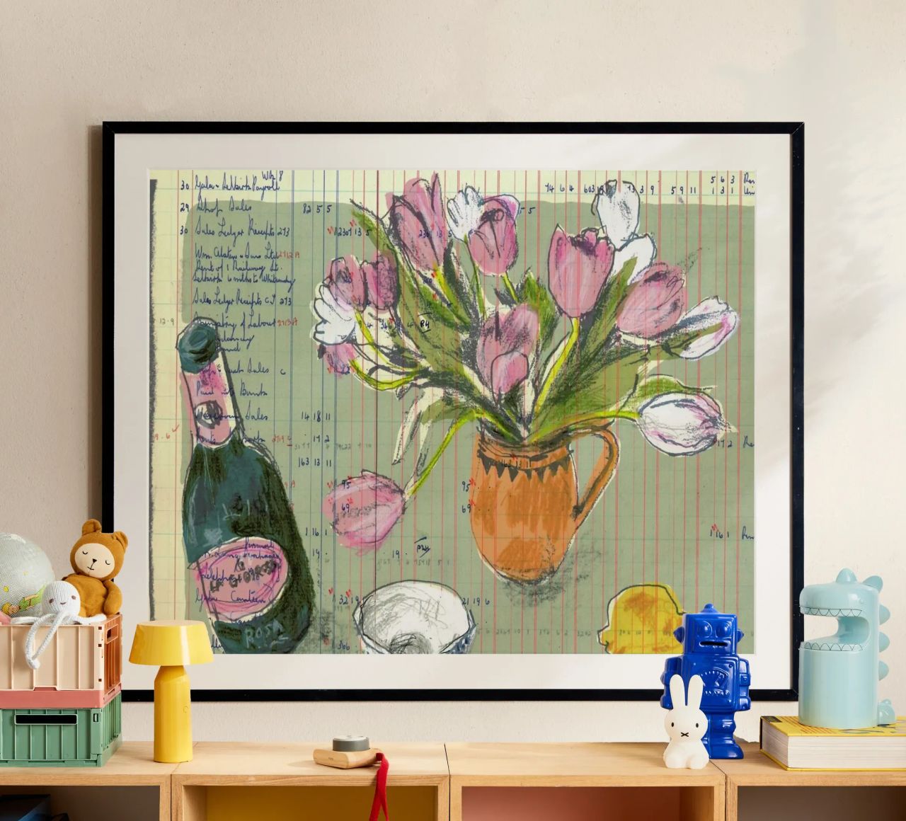 Tulips And Red Fizz carta hahnemühle da Stars Above Us