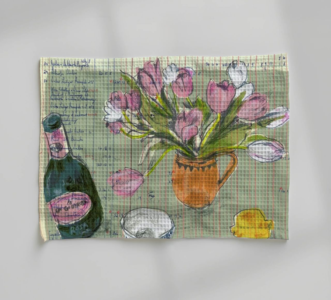 Tulips And Red Fizz torchon de Stars Above Us