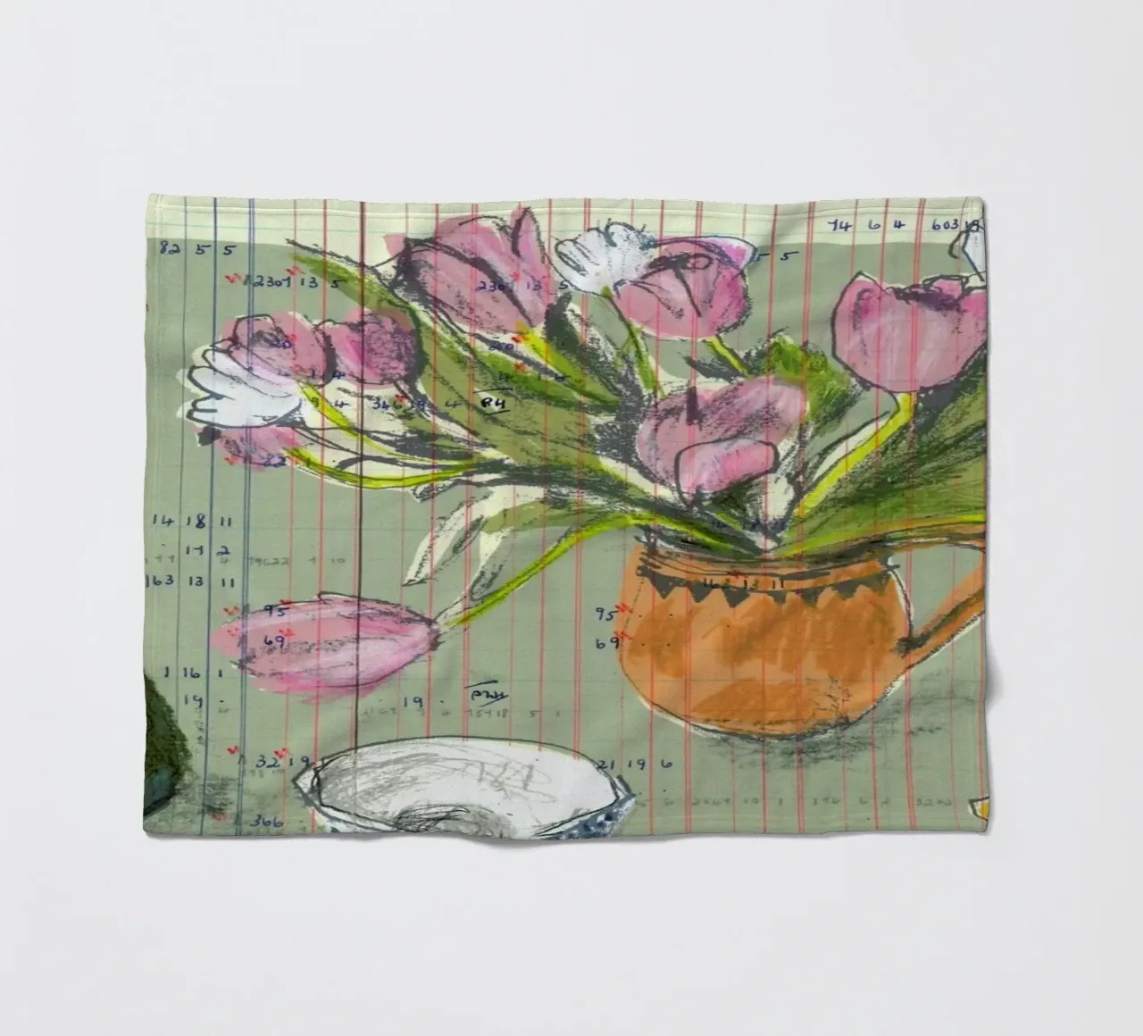 Tulips And Red Fizz coperta in pile da Stars Above Us