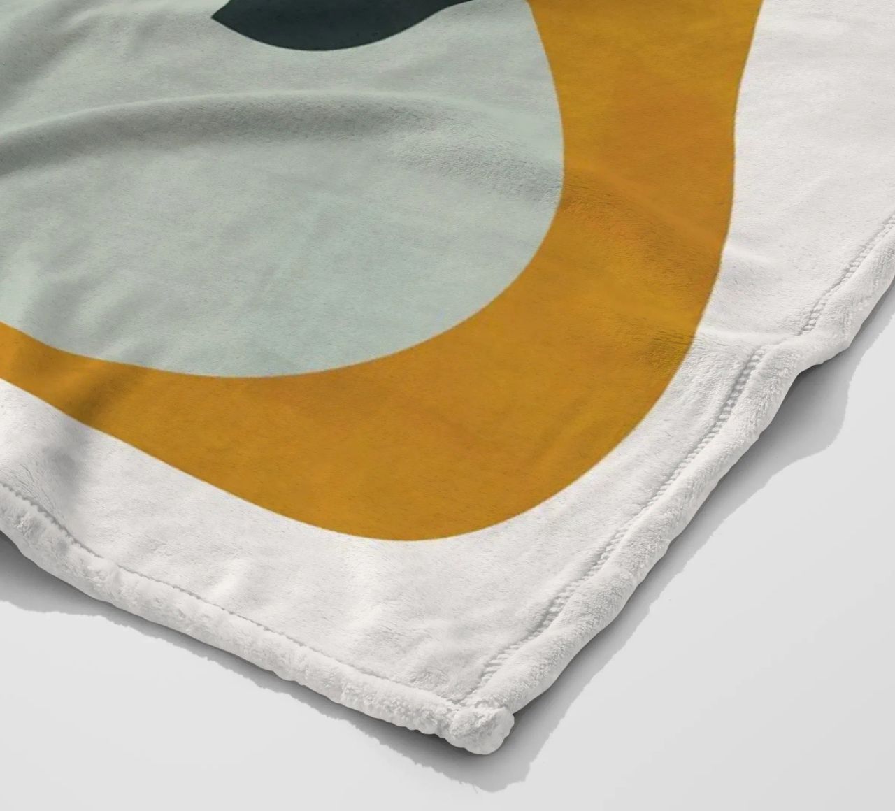 Abstract Shapes No.3 fleece blanket by cityart