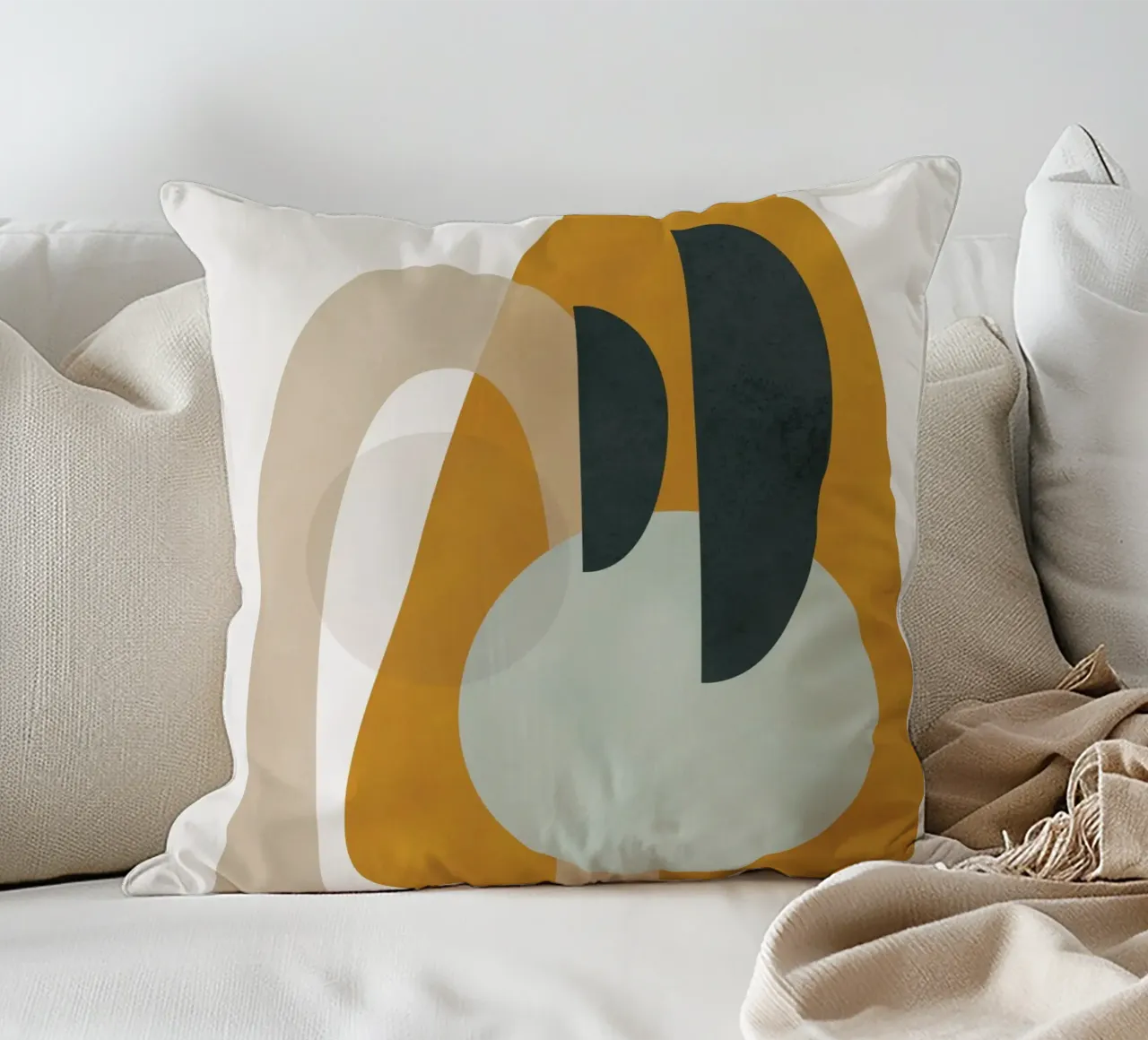 Abstract Shapes No.3 cuscino da cityart