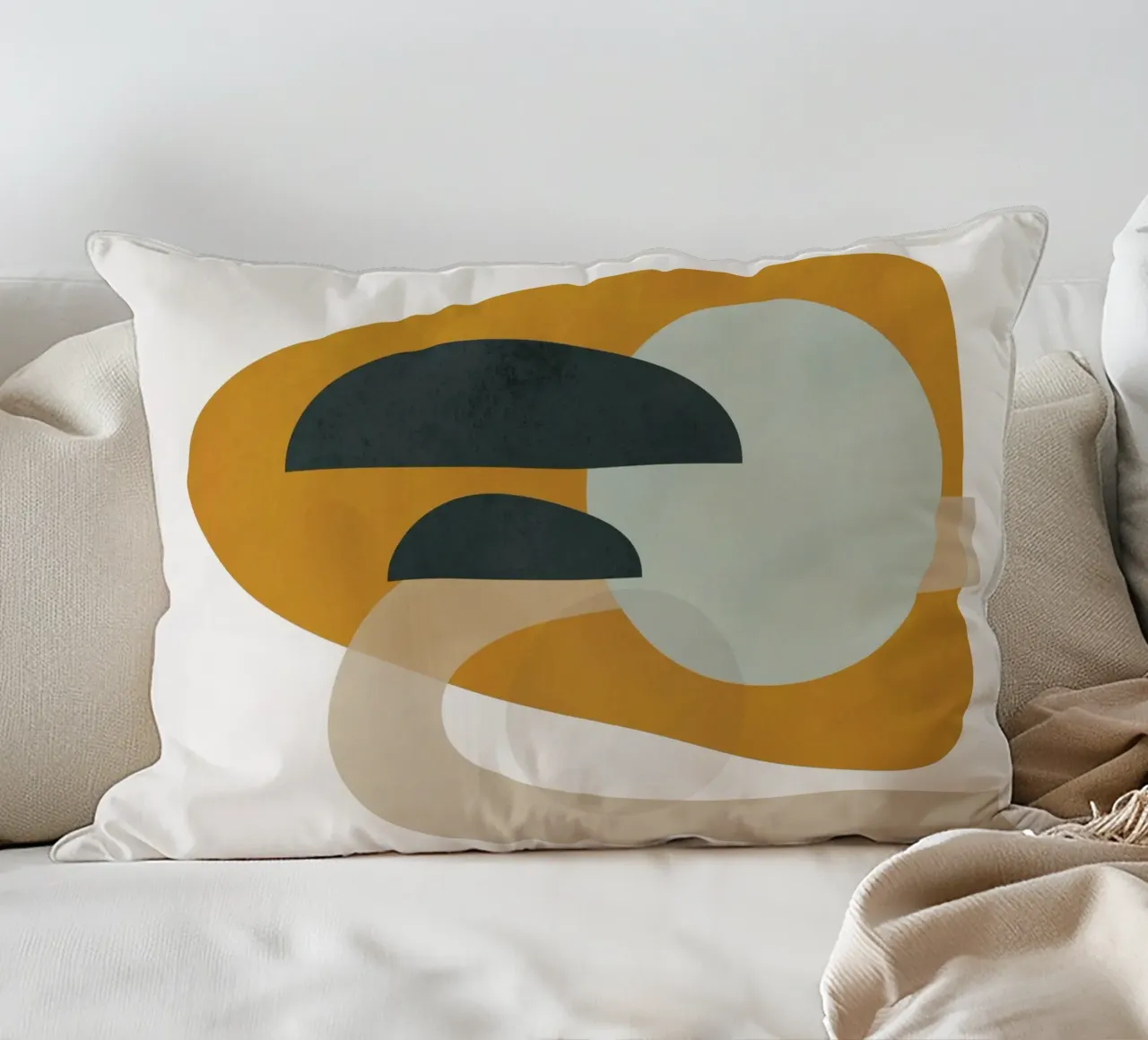 Abstract Shapes No.3 cuscino da cityart