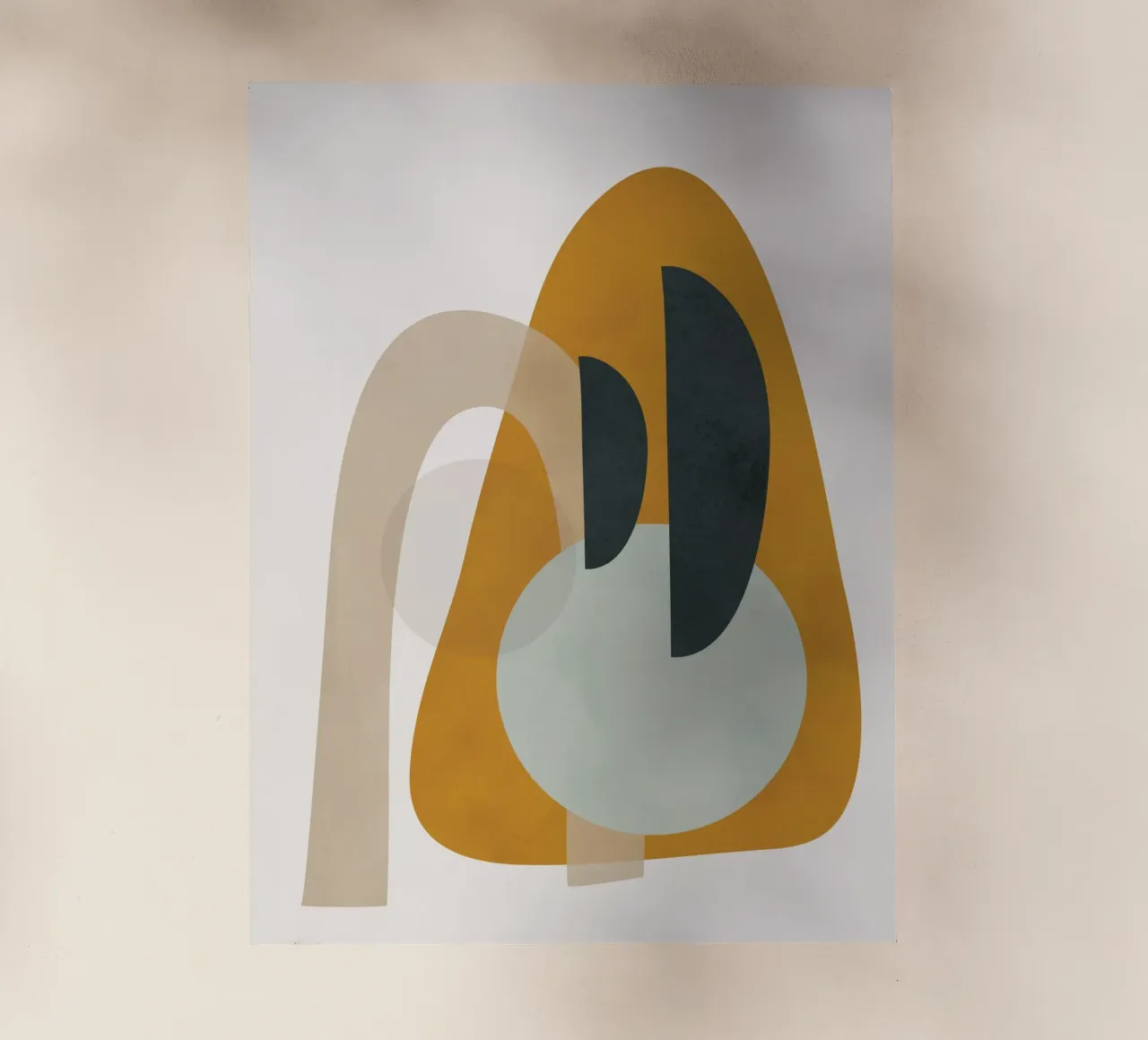 Abstract Shapes No.3 lámina retroiluminada de cityart
