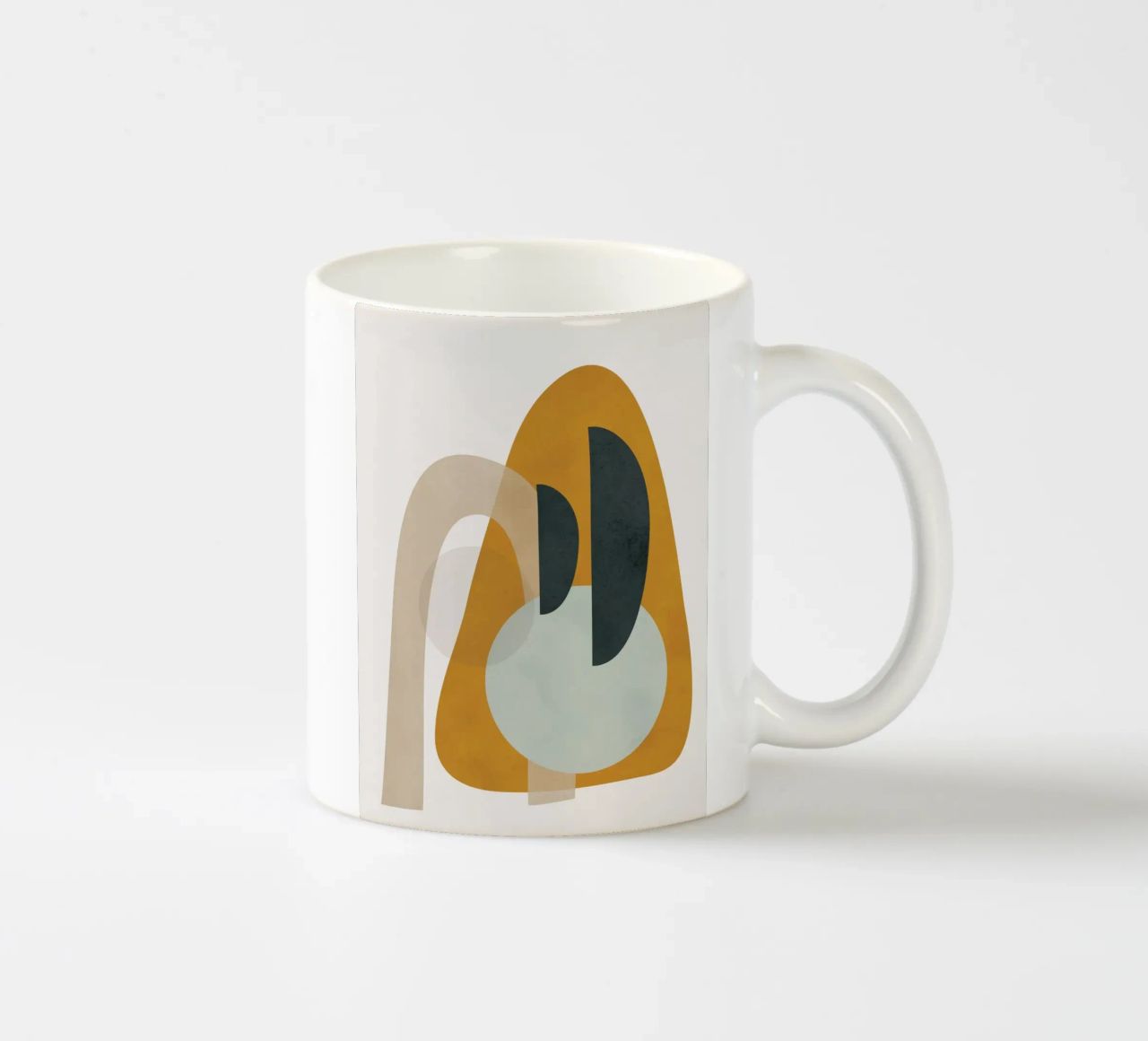 Abstract Shapes No.3 tazza in ceramica da cityart