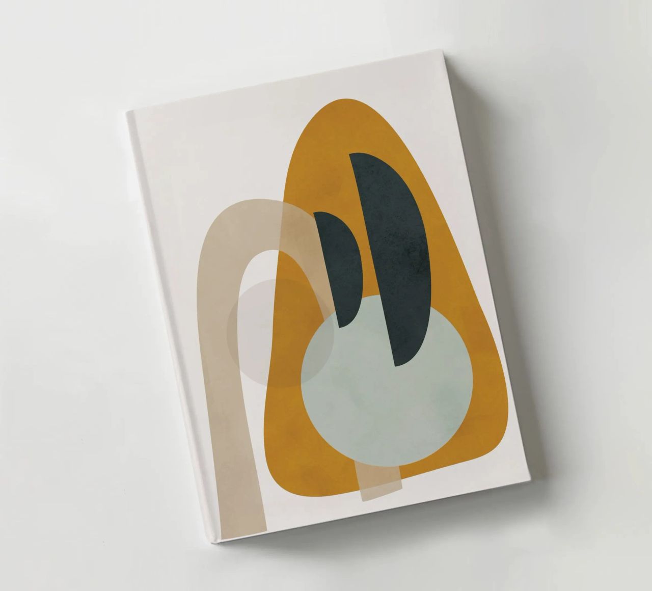 Abstract Shapes No.3 notebook by cityart