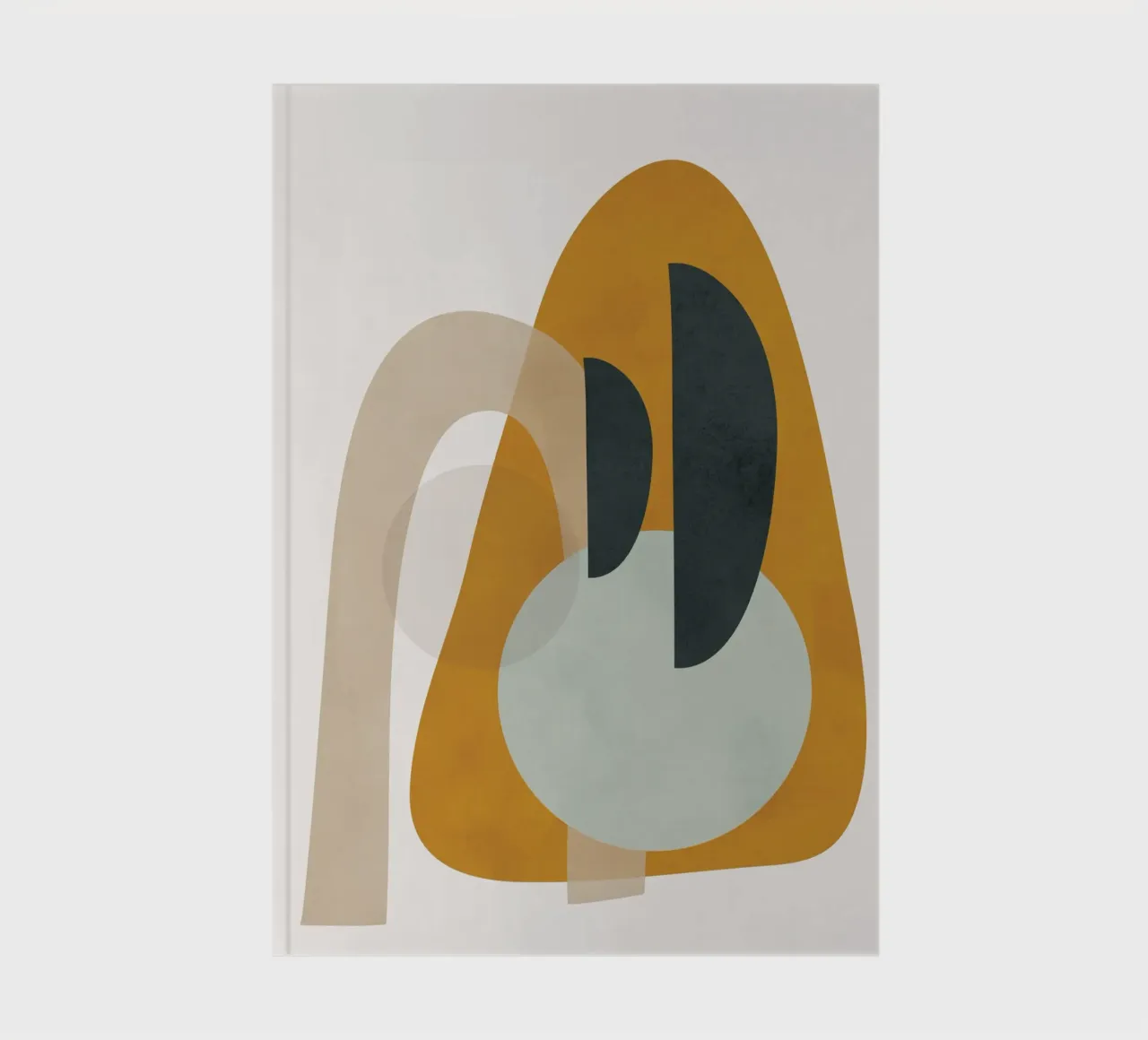 Abstract Shapes No.3 Notizbuch von cityart
