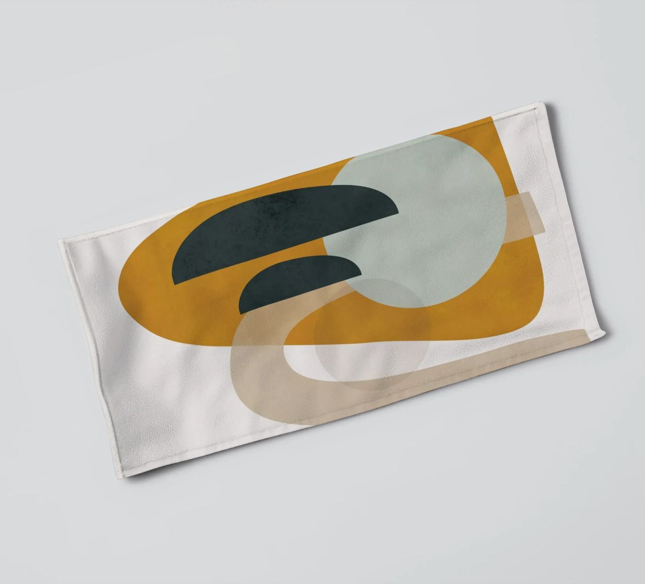 Abstract Shapes No.3 towel by cityart