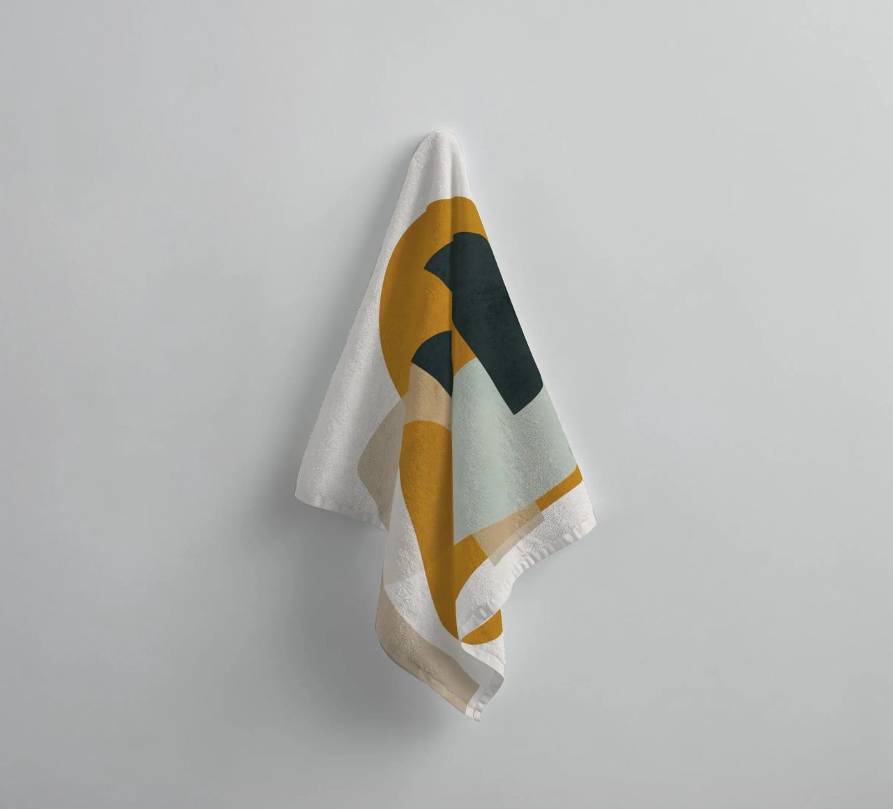 Abstract Shapes No.3 towel by cityart
