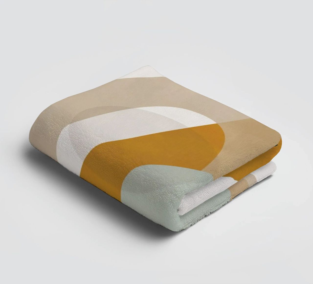 Abstract Shapes No.3 towel by cityart