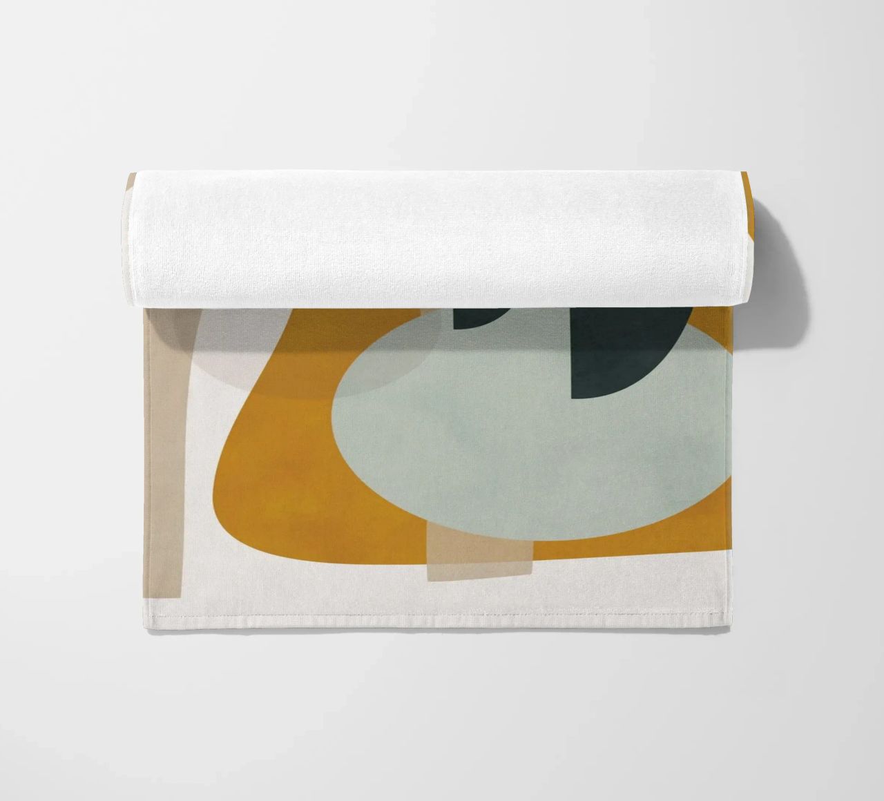 Abstract Shapes No.3 beach towel by cityart