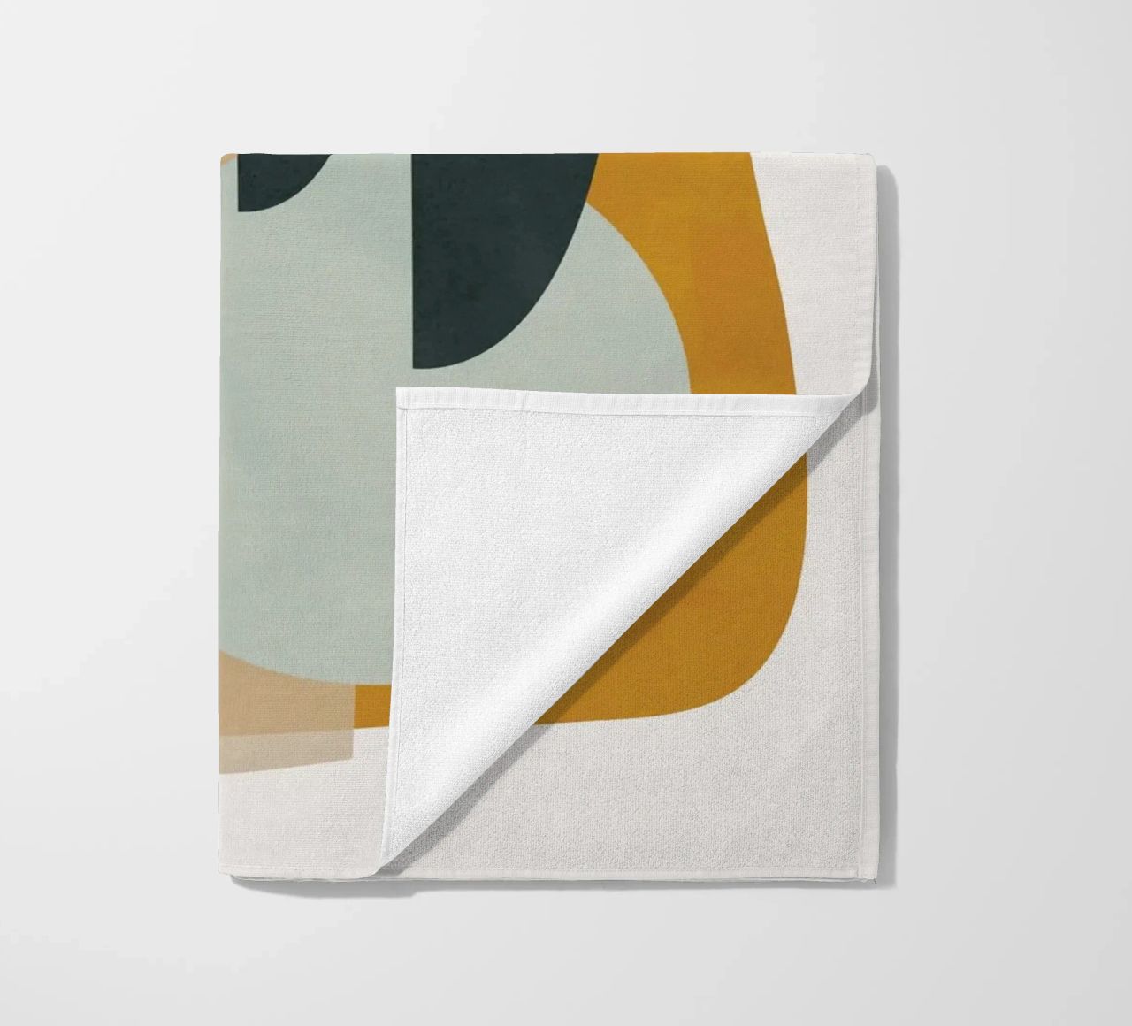 Abstract Shapes No.3 beach towel by cityart
