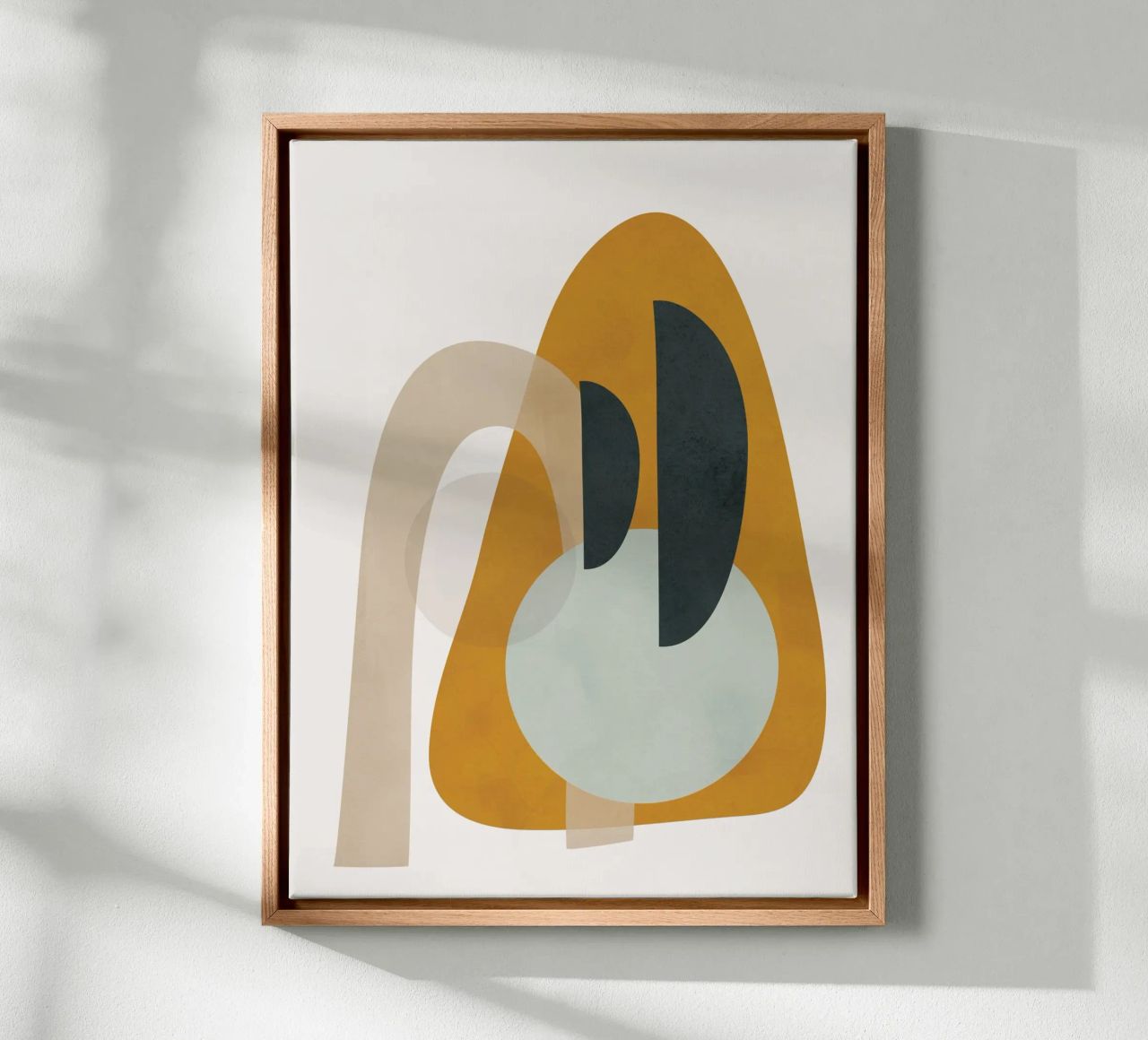 Abstract Shapes No.3 canvas by cityart