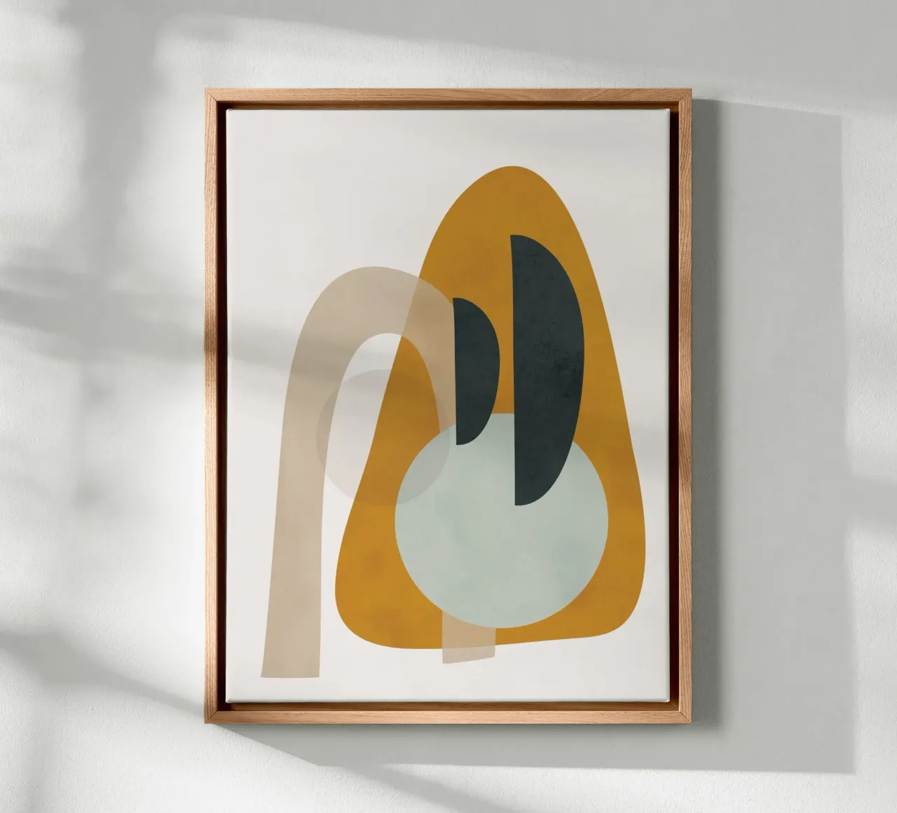 Abstract Shapes No.3 canvas by cityart