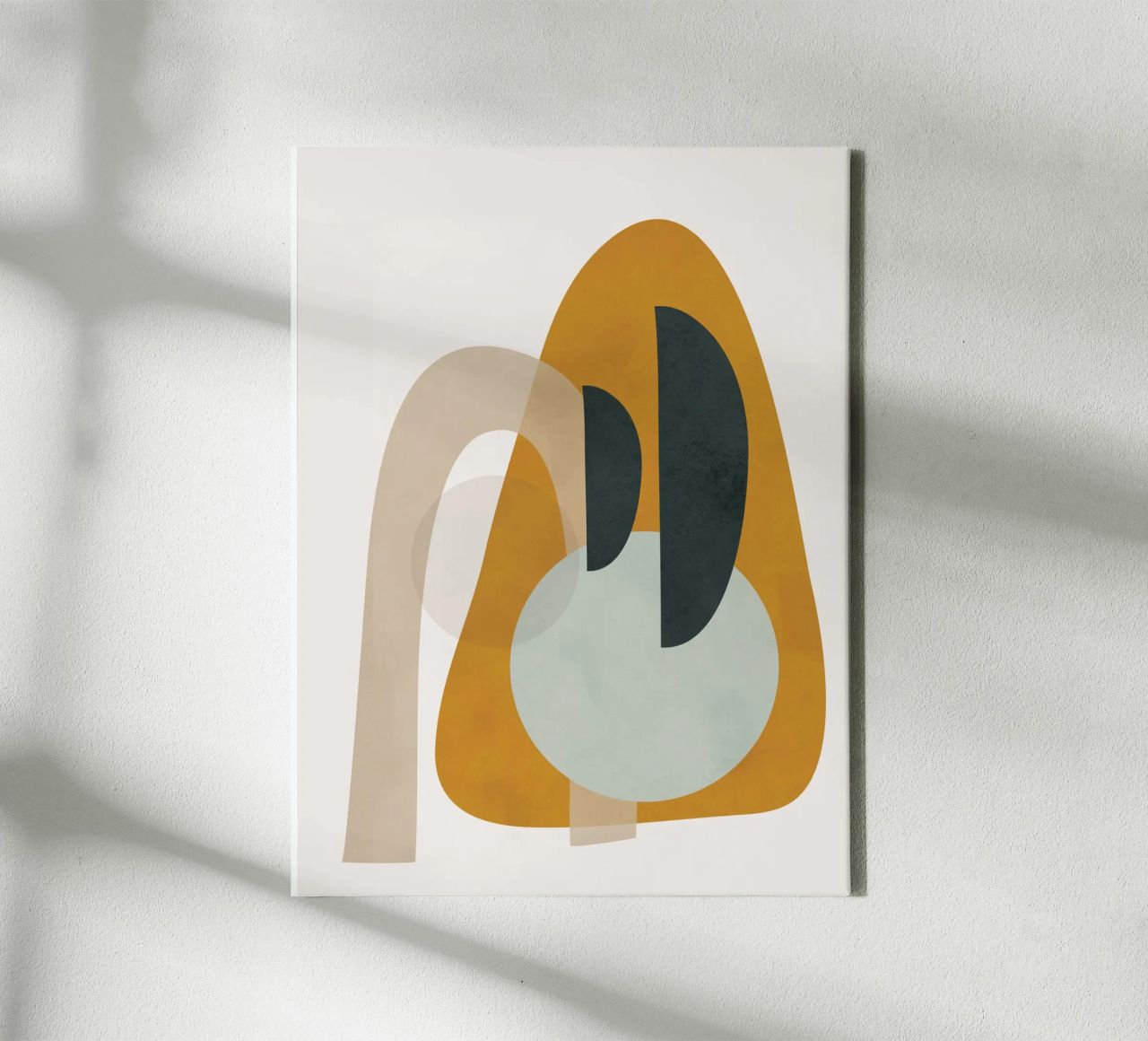 Abstract Shapes No.3 canvas by cityart