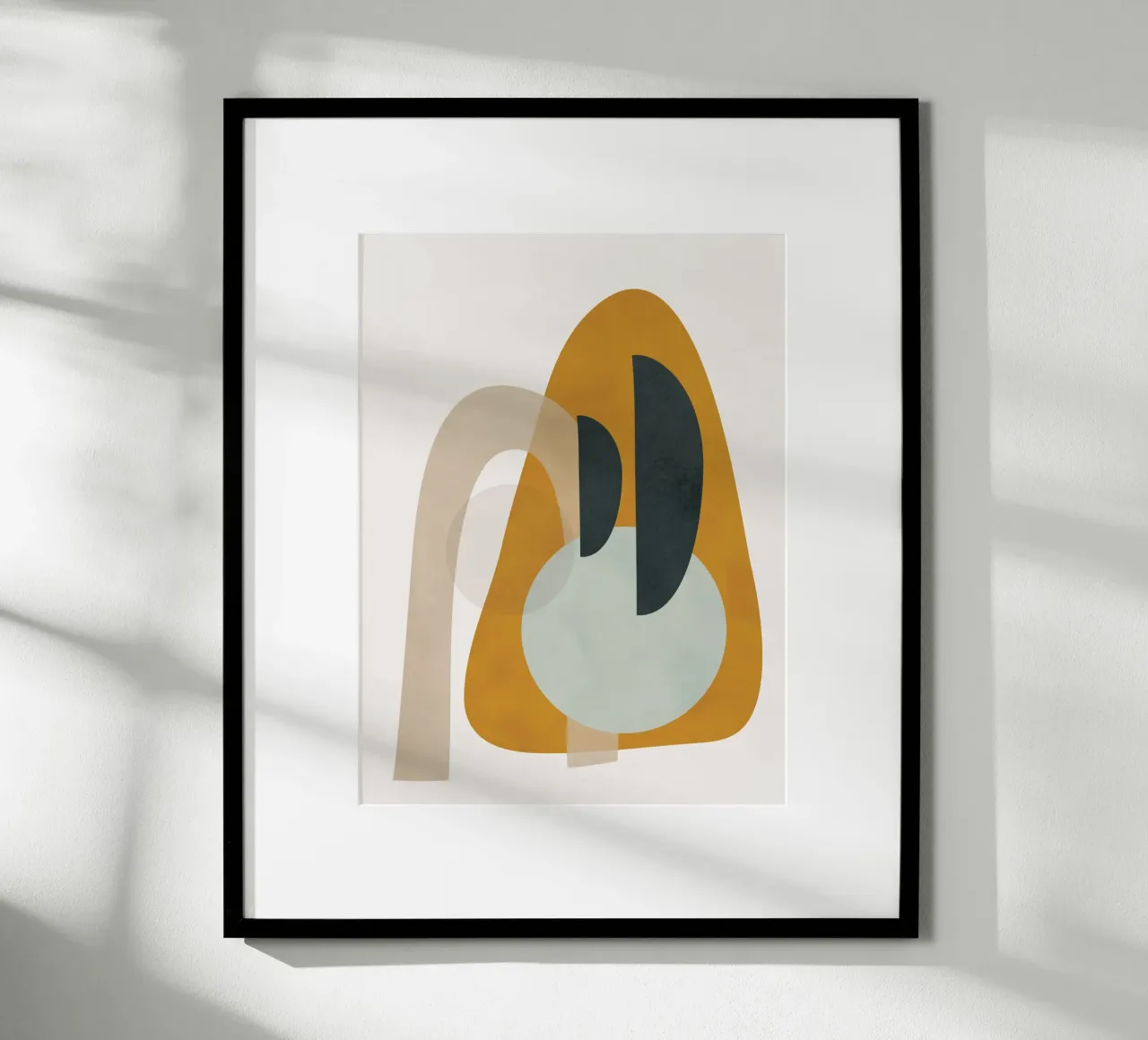 Abstract Shapes No.3 Hahnemühle von cityart