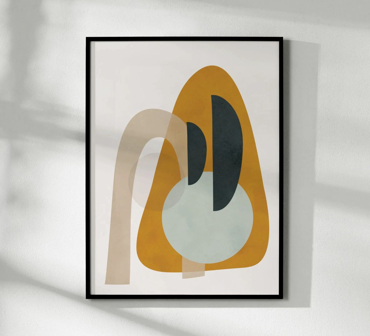 Abstract Shapes No.3 poster by cityart